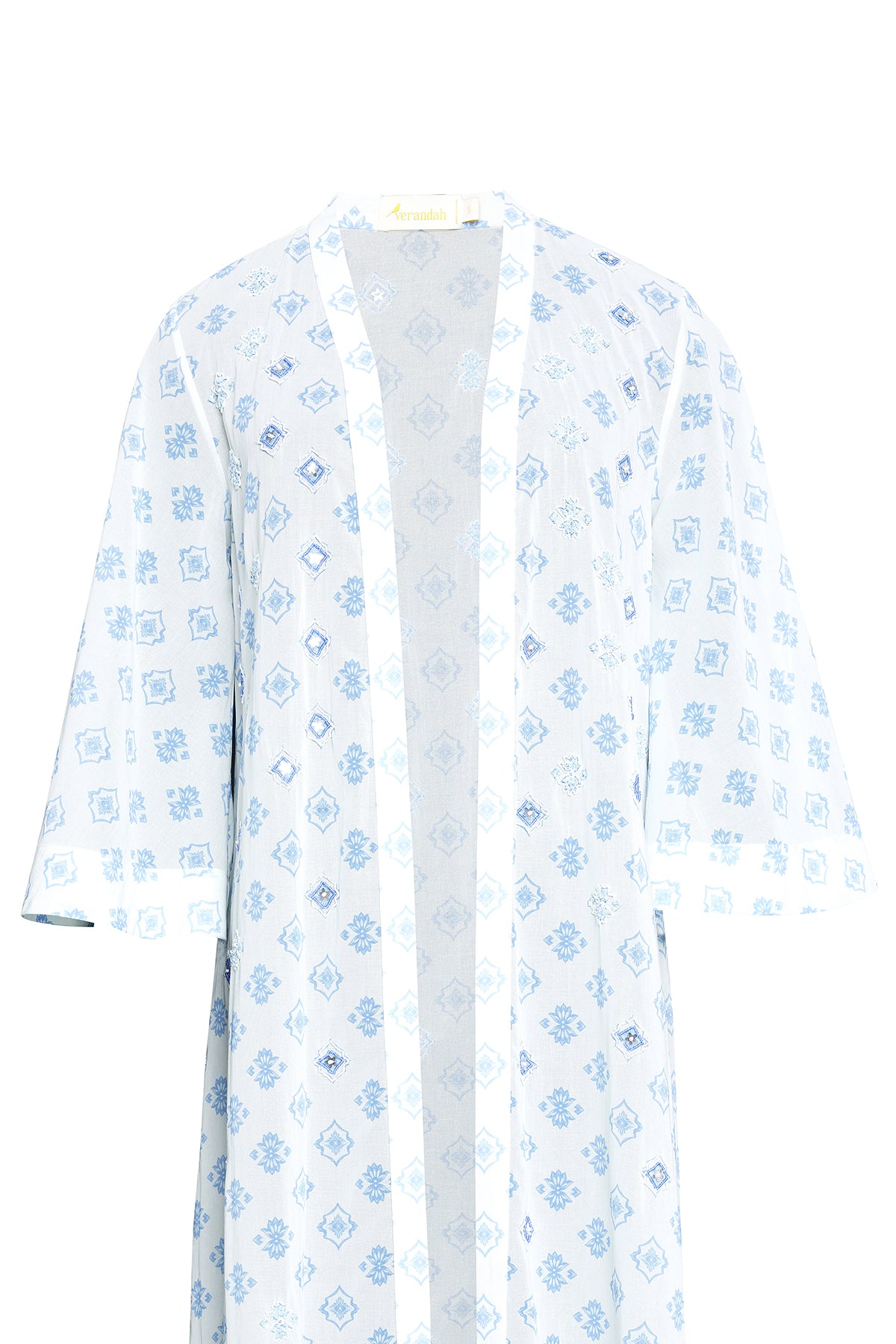 Hand Beaded Kimono Kaftan
