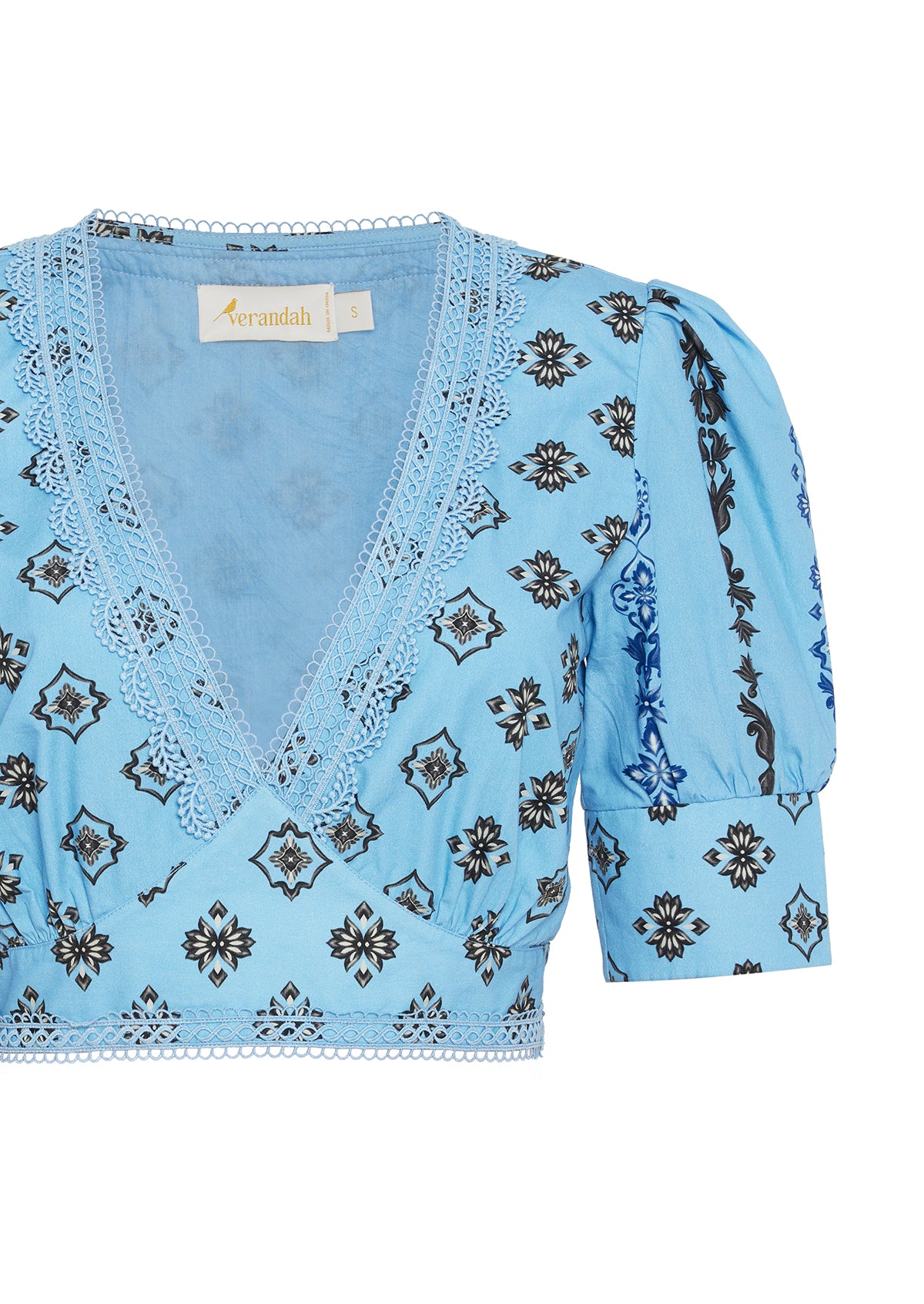 Parra Plunge Blouse