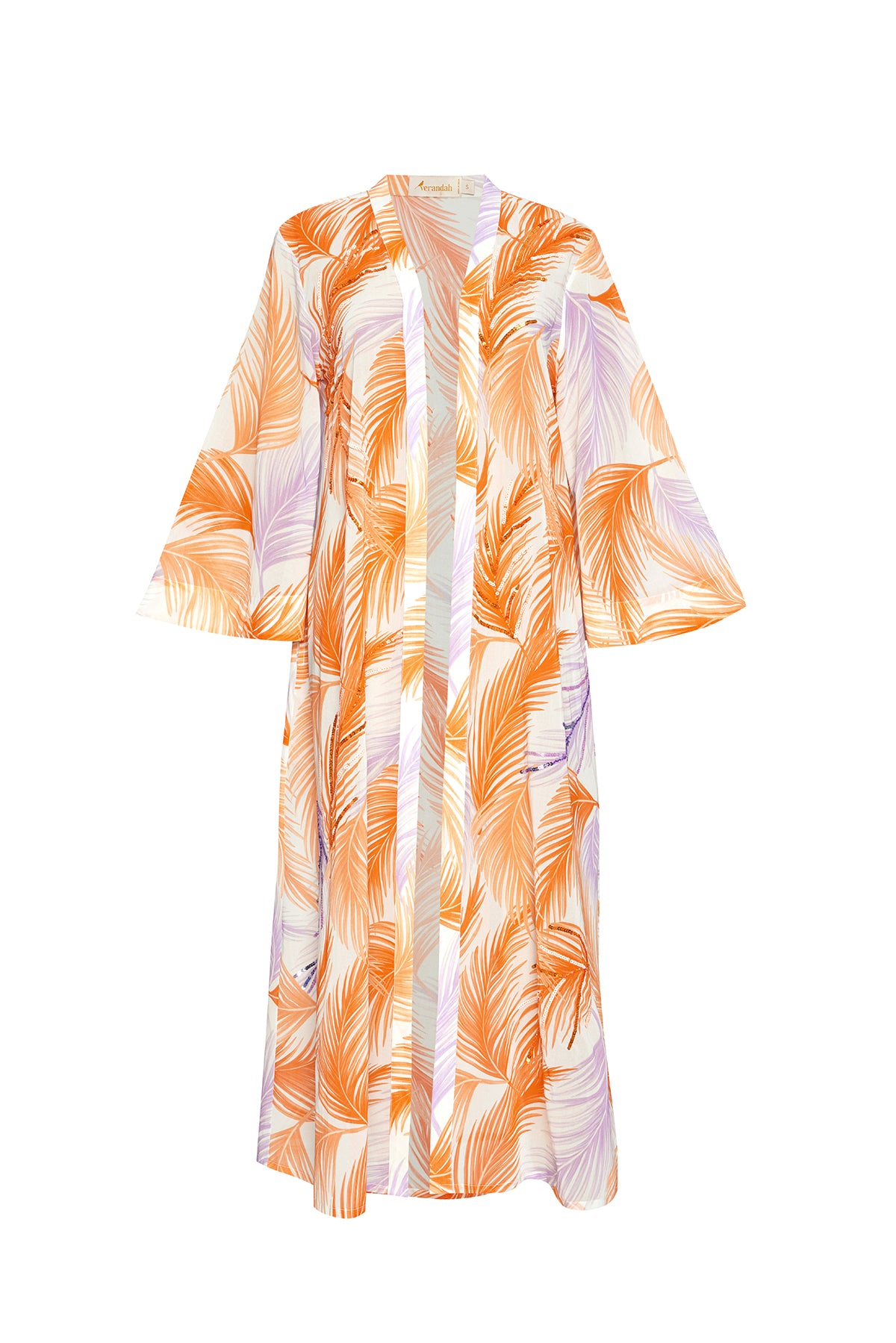 Hand Beaded Kimono Kaftan