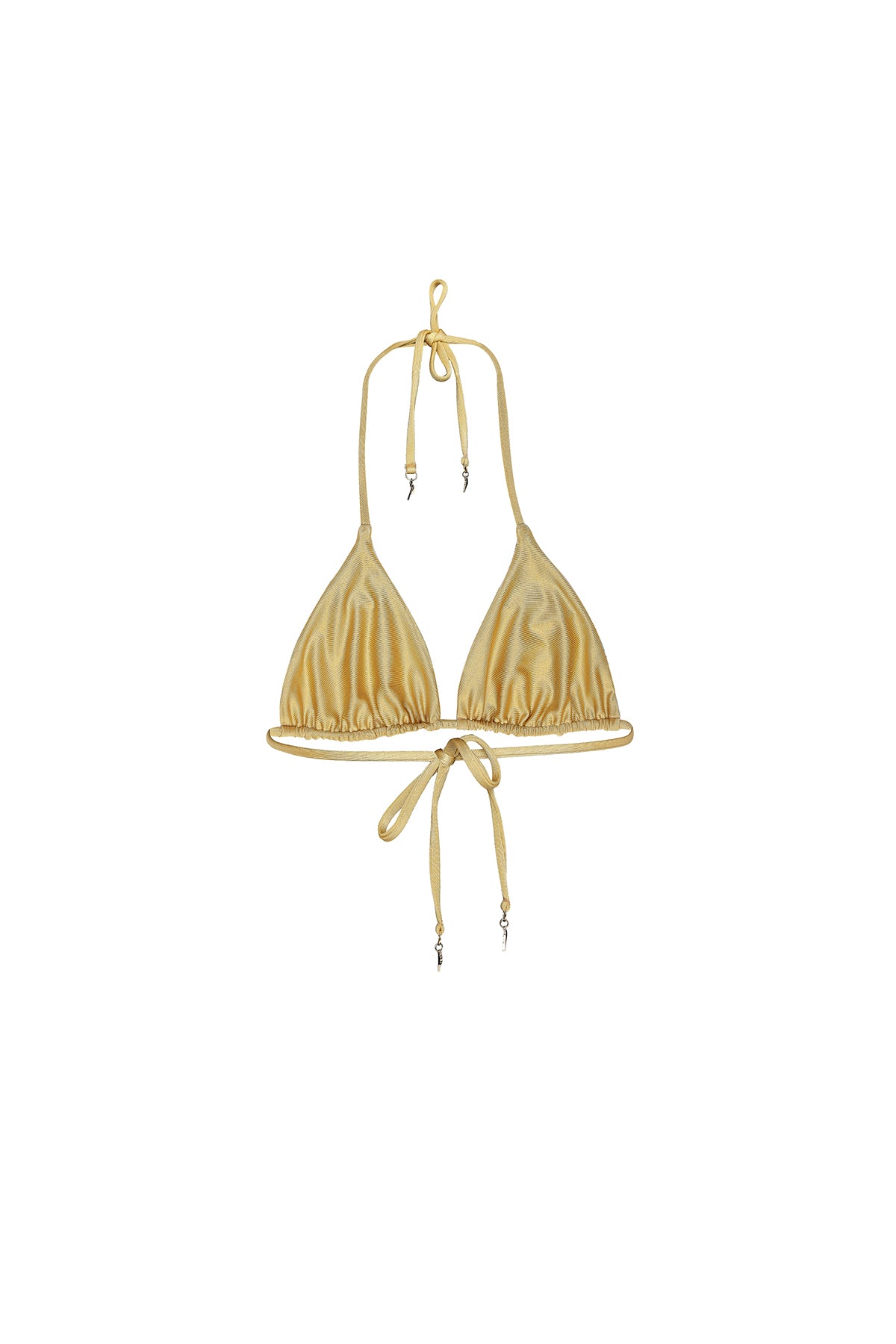 mustard bikini top