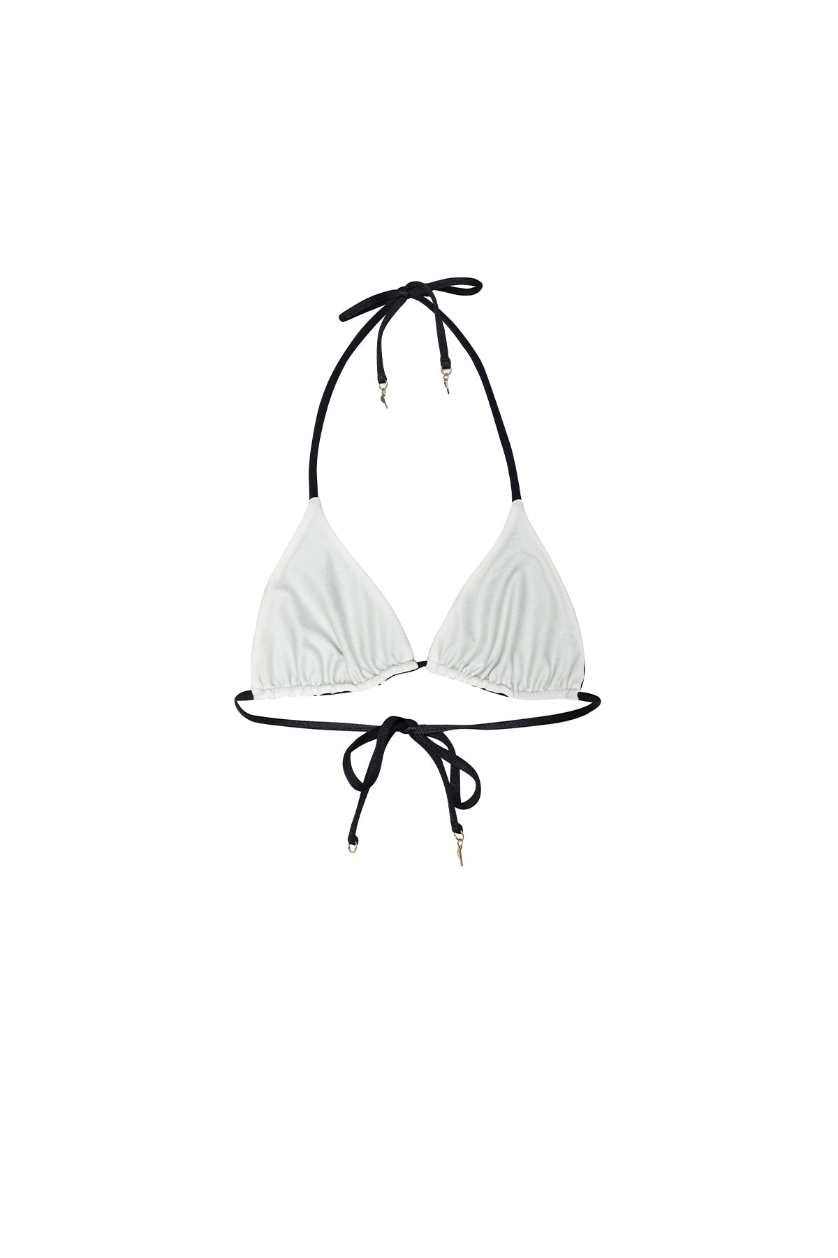 white bikini top