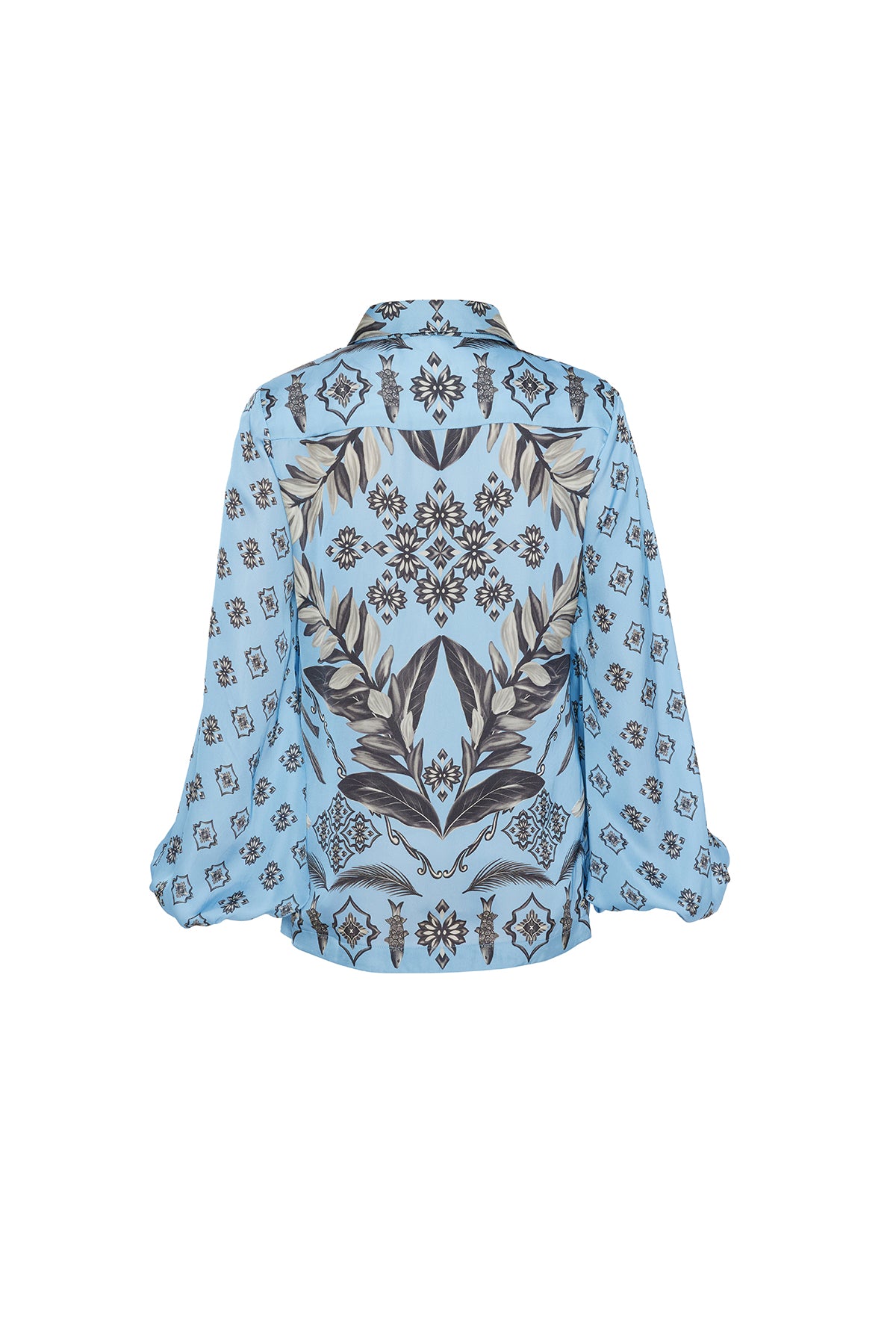 Silk Scarf Shirt