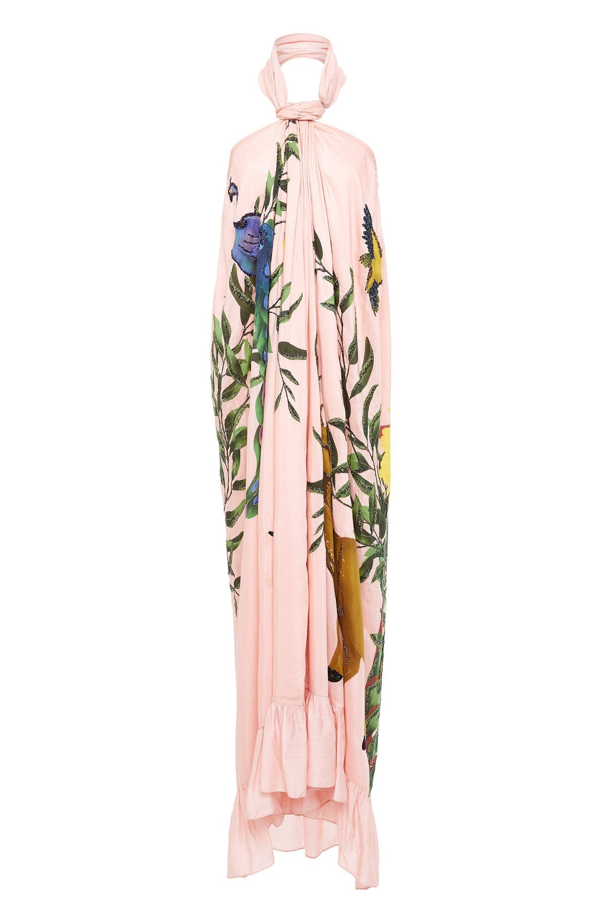 Halter Maxi Gown (Non-Embroidered)