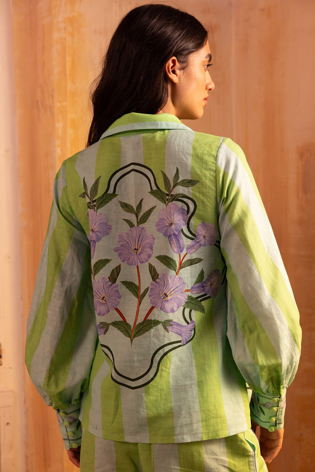 Neelgiri Wild Flower Tunic Blouse