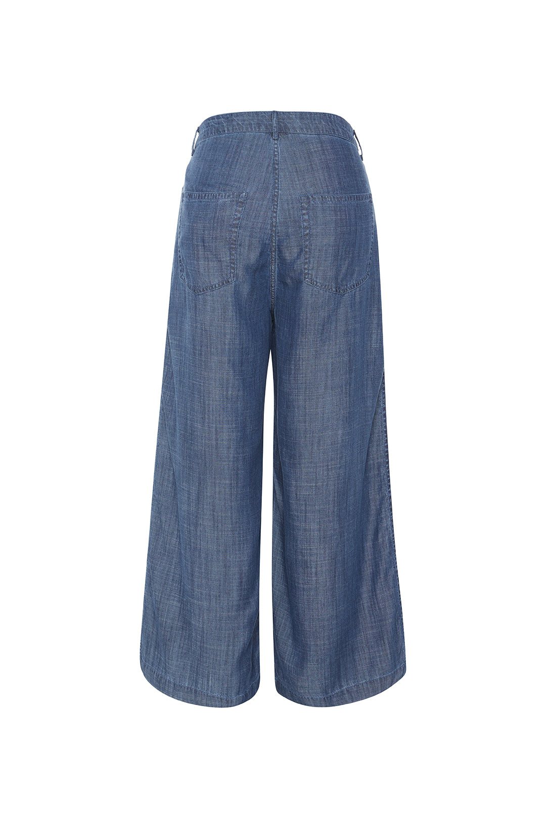 Denim Flared Pants