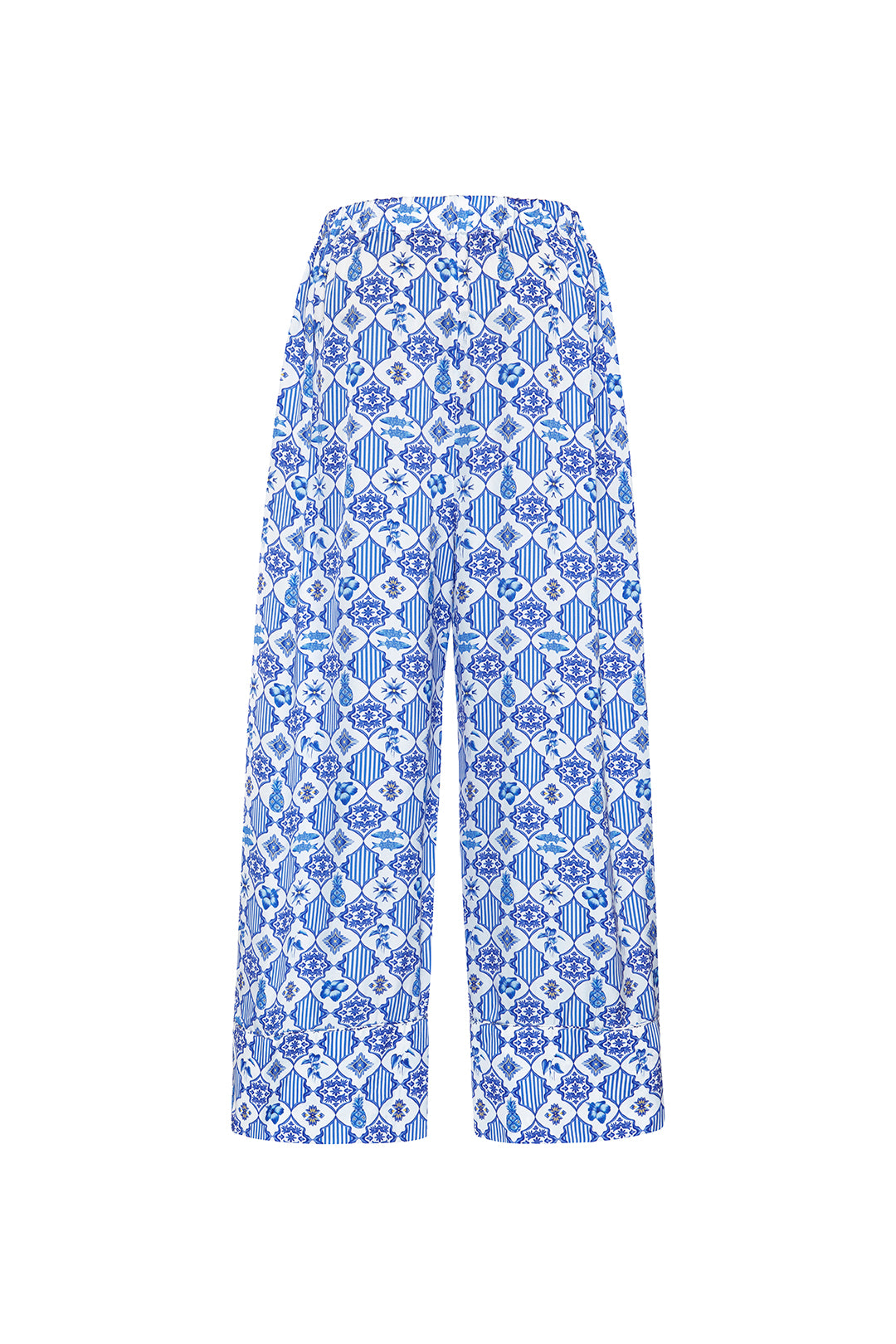 Wide Leg Satin Pants