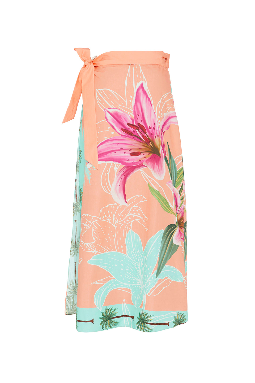 Wrap Pareo Scarf Skirt