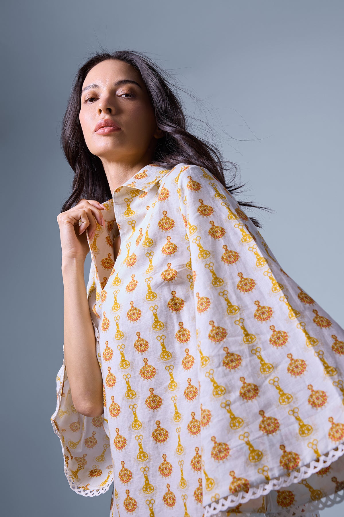 Mini Kaftan Dress