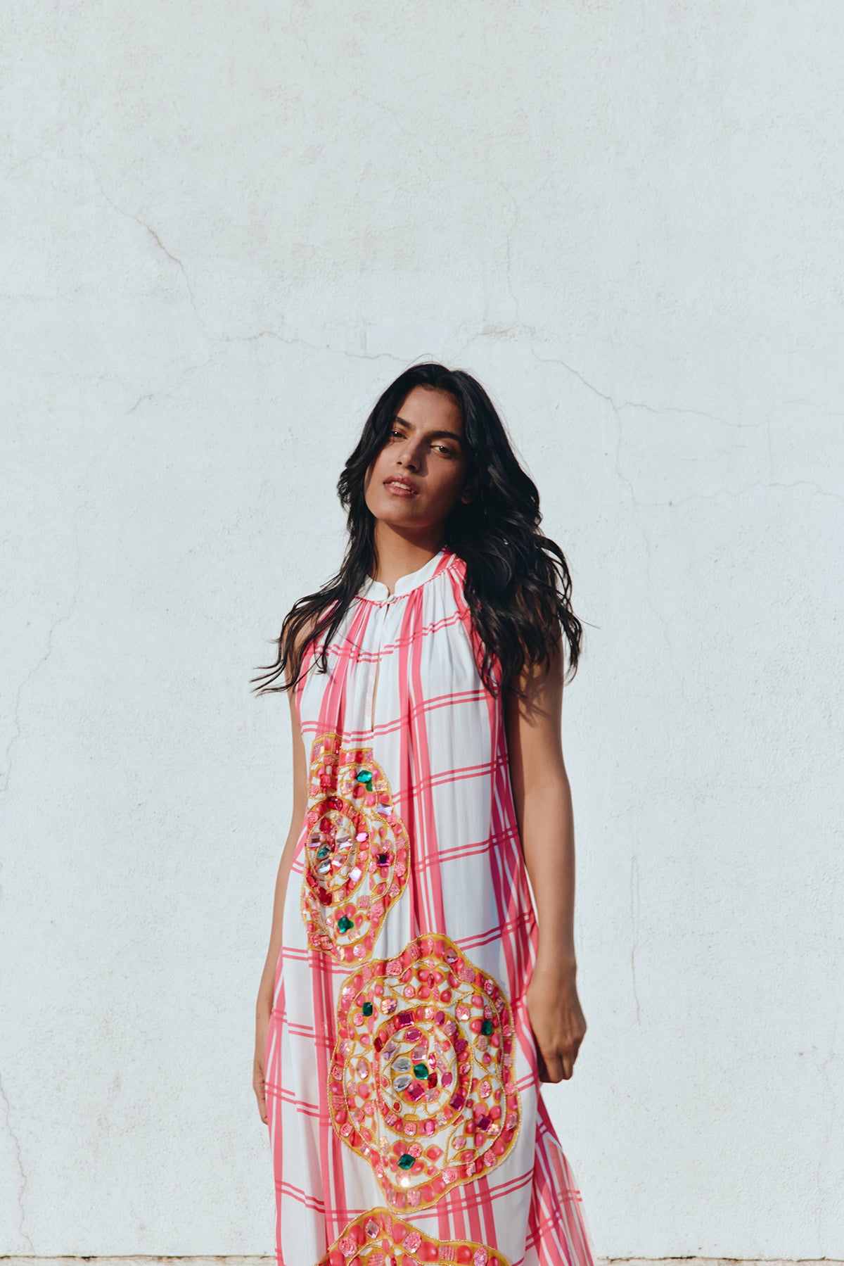 Hand Beaded Sundowner Maxi