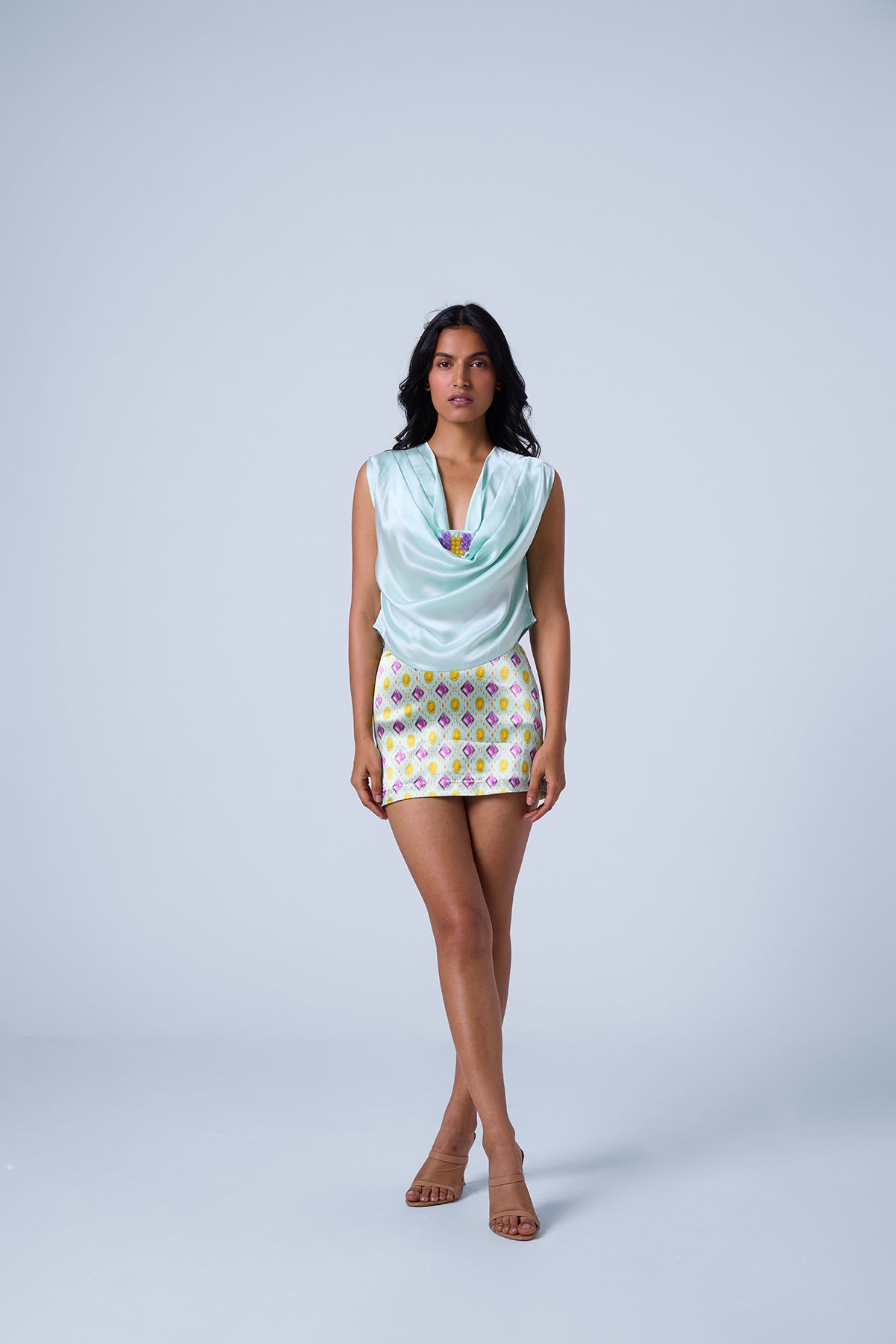 High Waist Mini Skirt