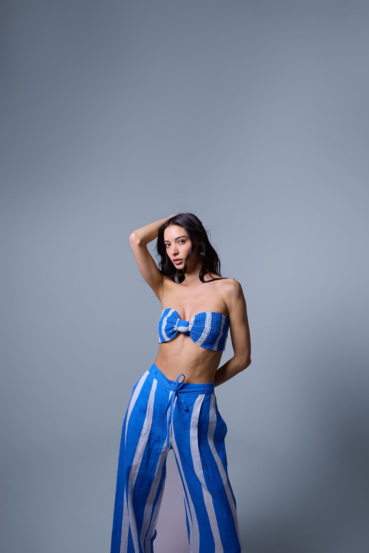 Smocked Bandeau top