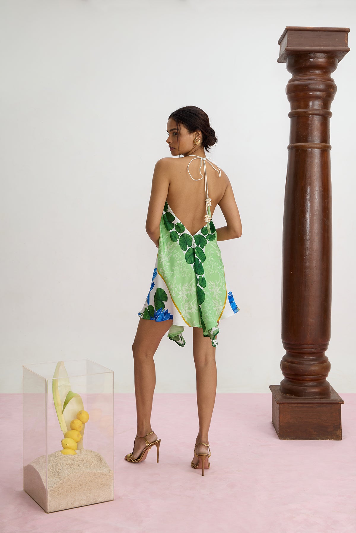 Handkerchief Mini Dress