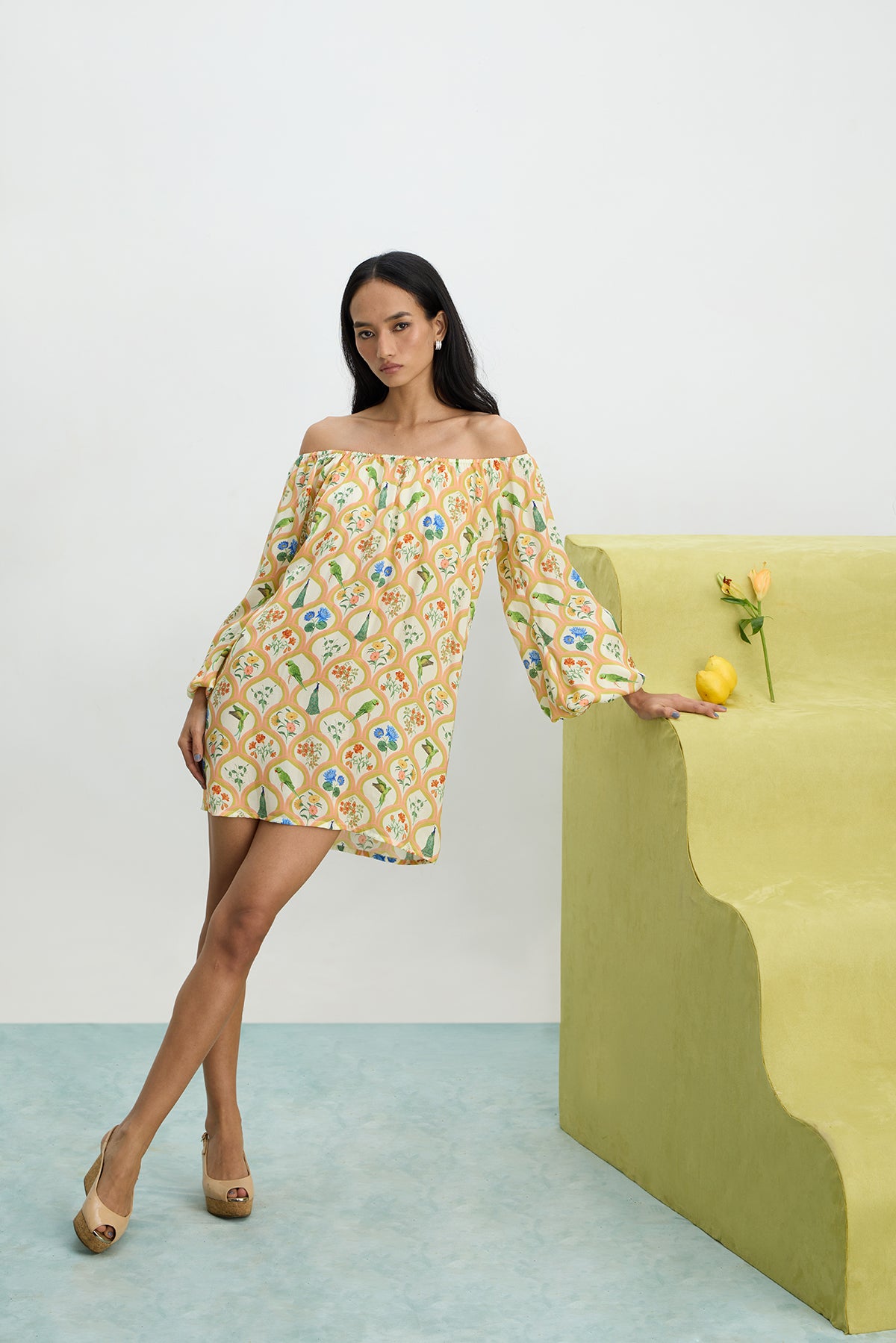 Off-Shoulder Mini Dress