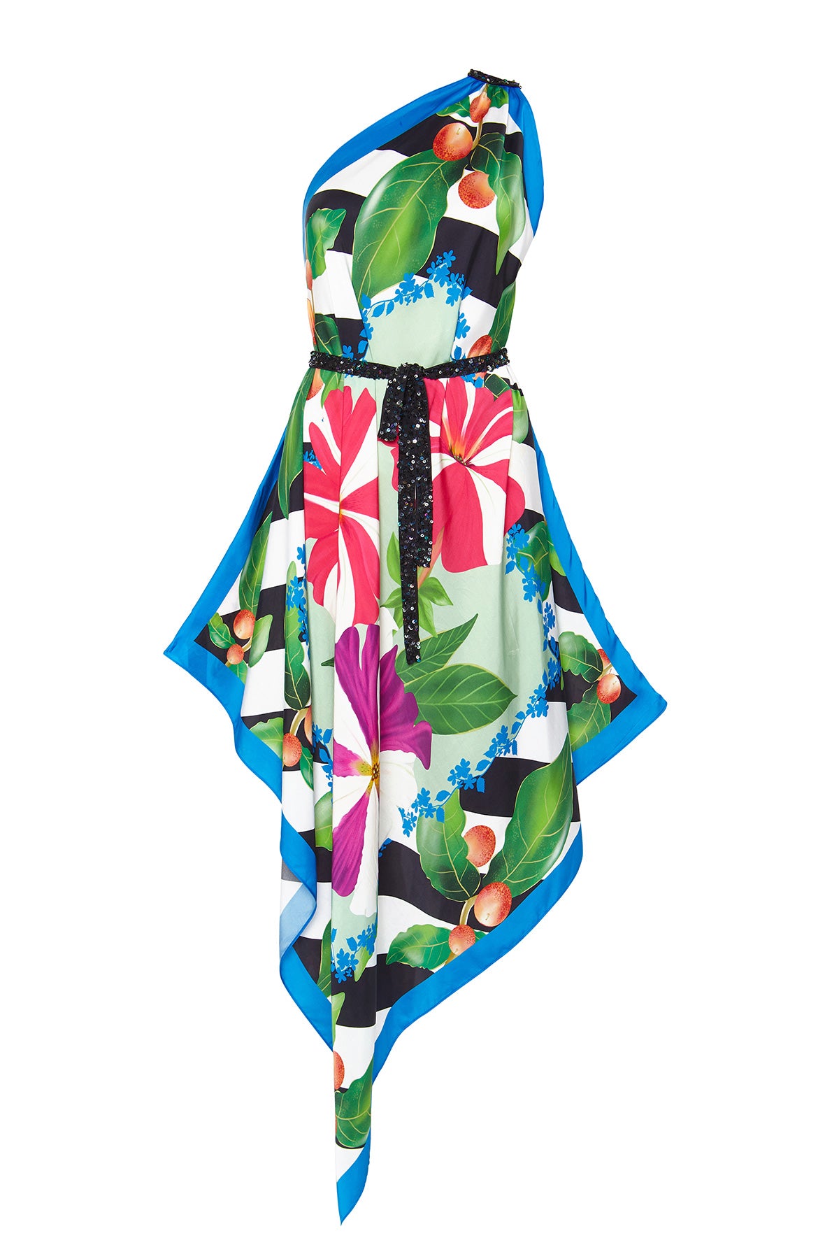 Multiway Scarf Blouse Dress