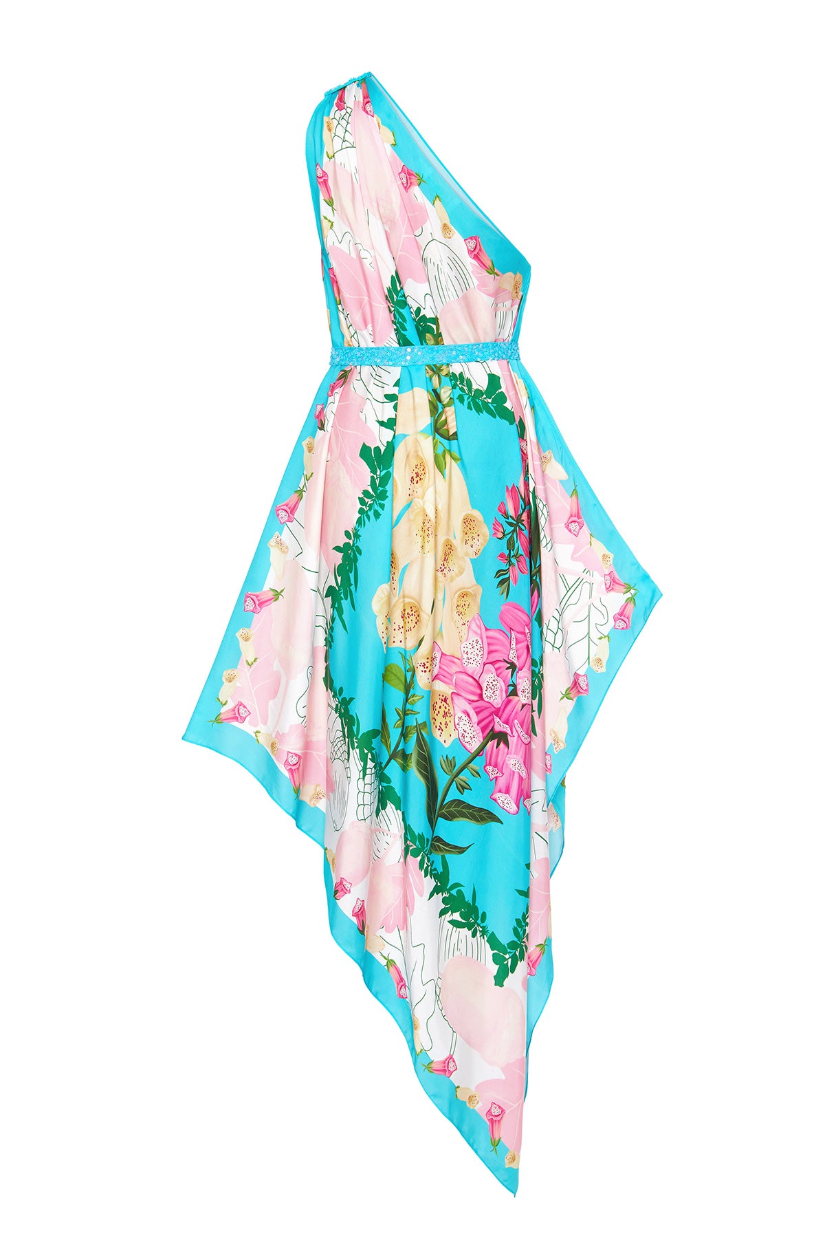 Multiway Scarf Blouse Dress