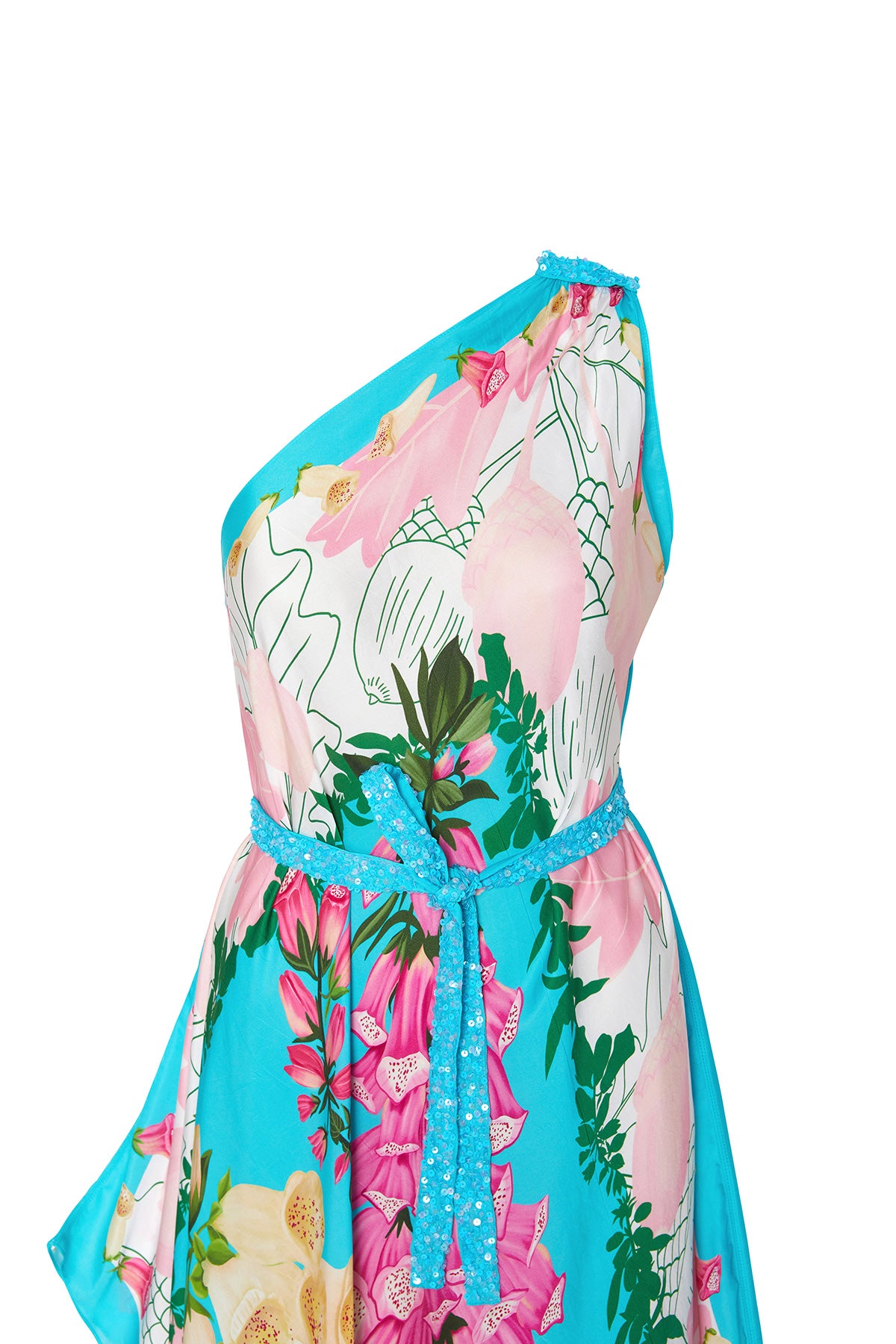 Multiway Scarf Blouse Dress