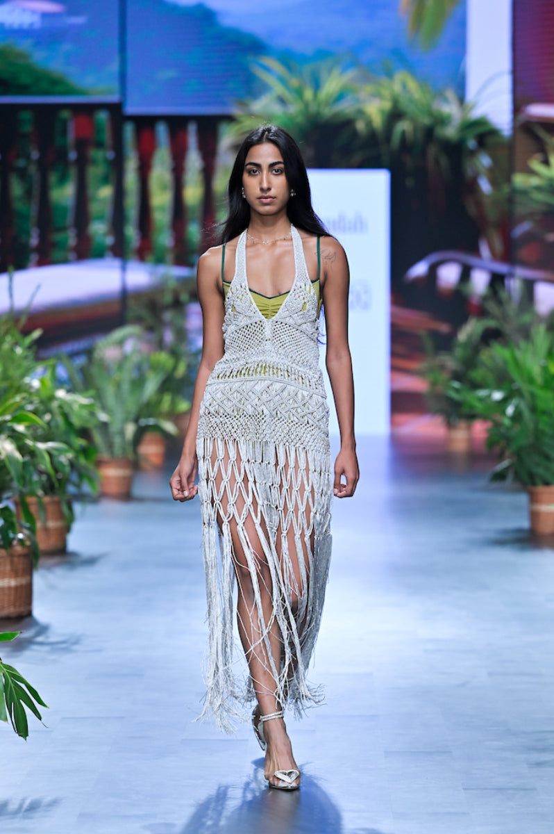 Hand Knotted Macramé Maxi