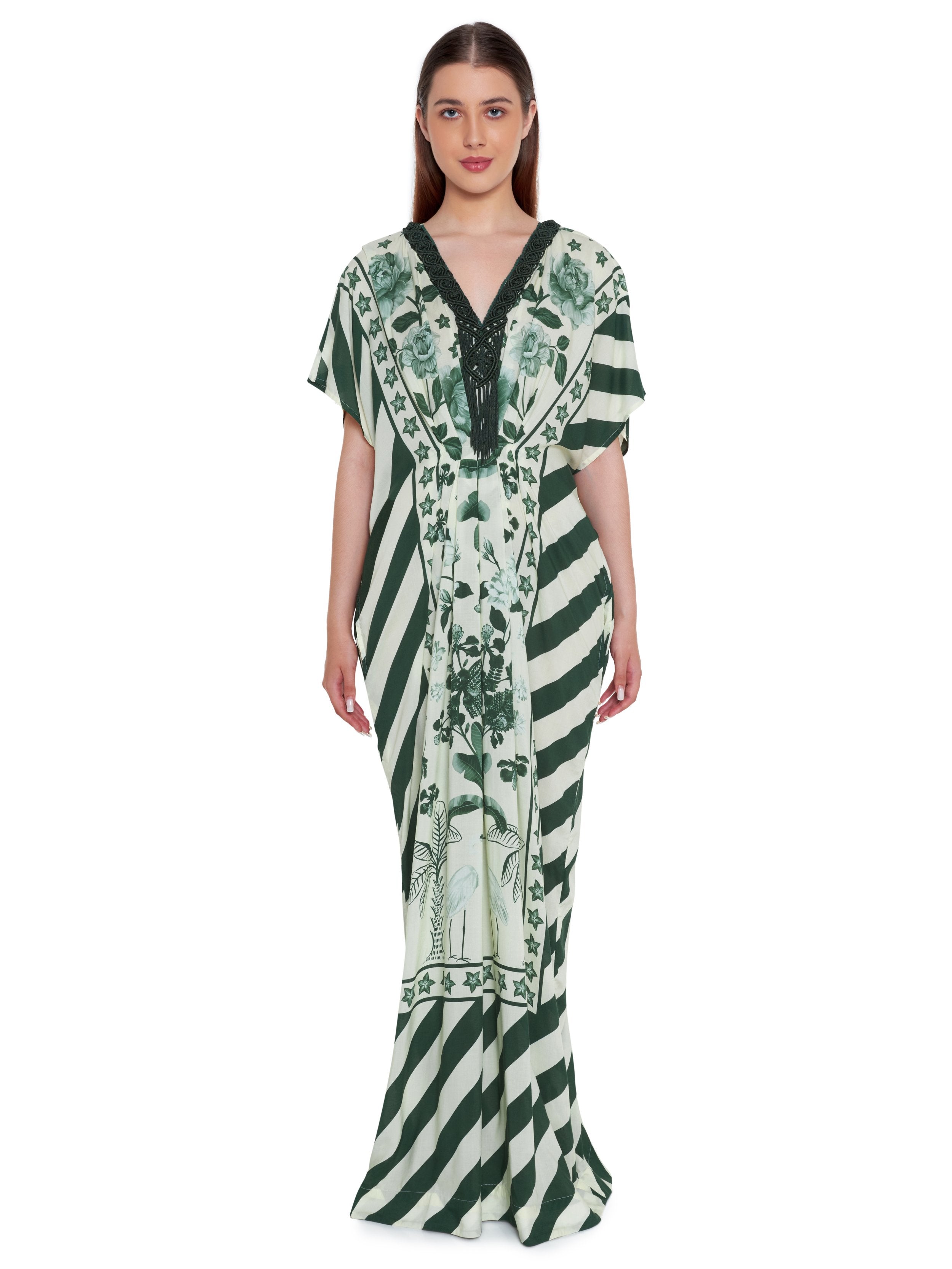 Hand Draped Kaftan