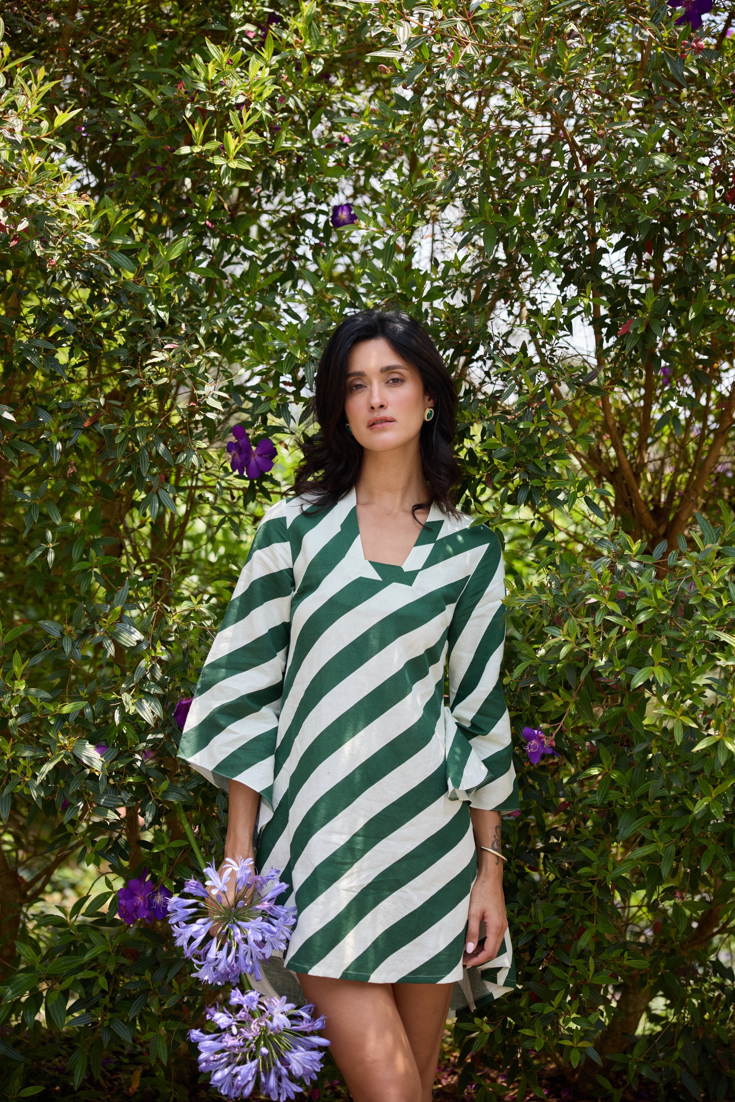 Square Neck Mini Dress