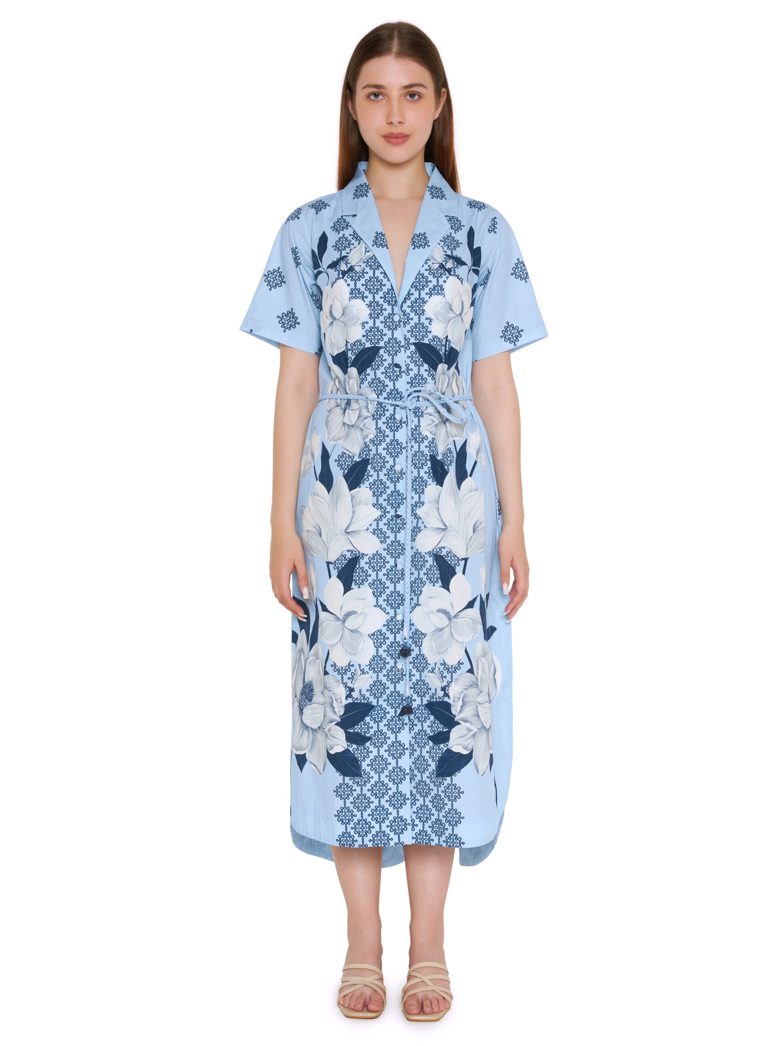 Magnolia Shirt Dress