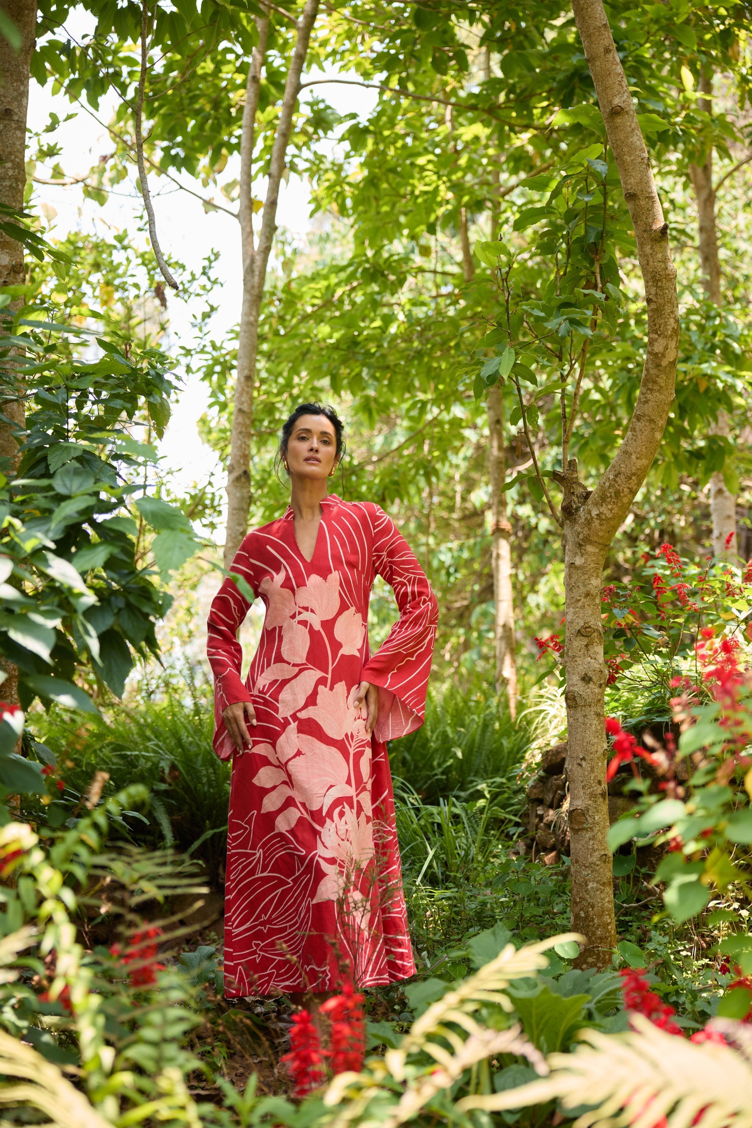 Wild Tulip Tunic Dress