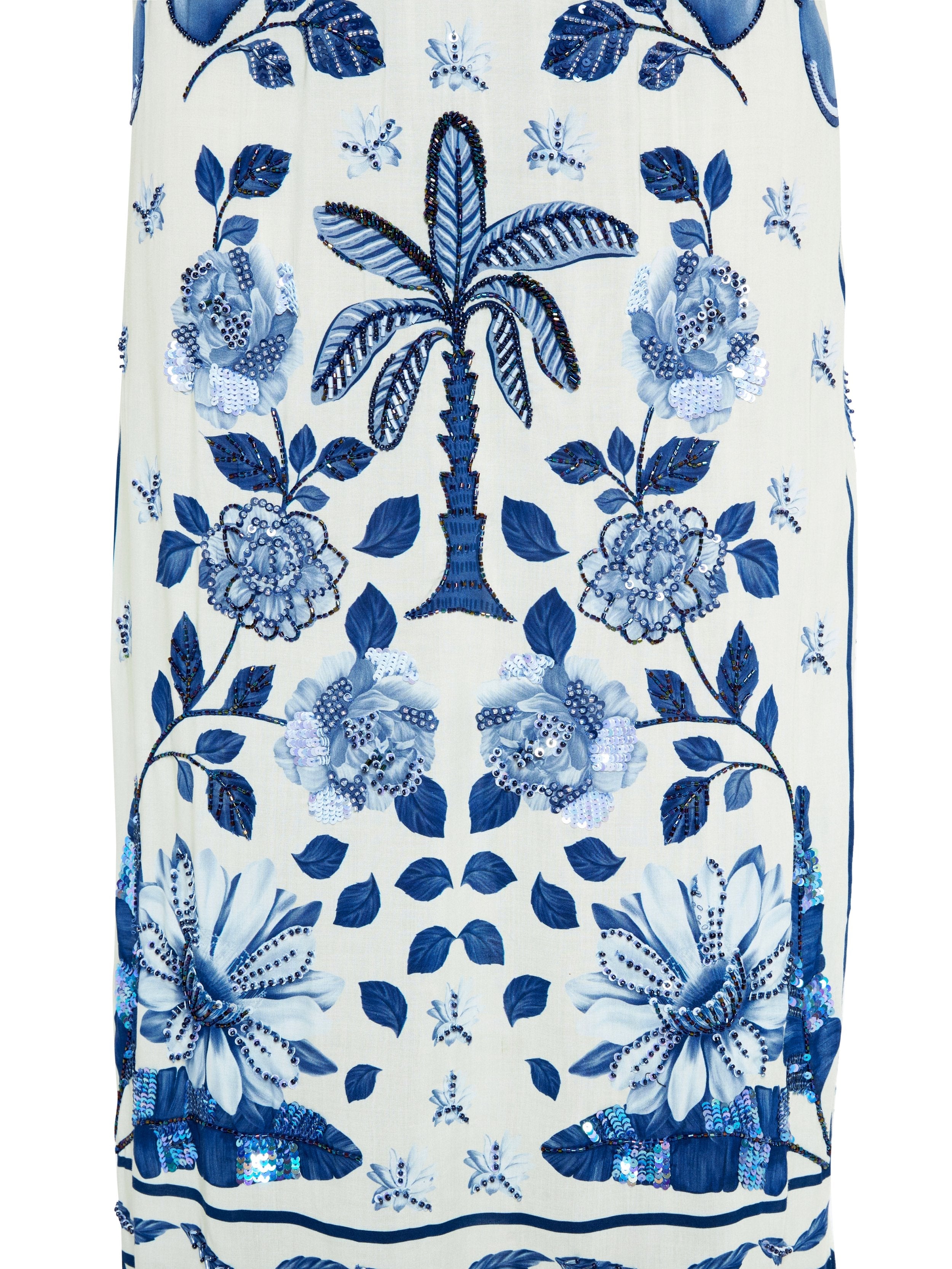 Hand Beaded Sundowner Maxi