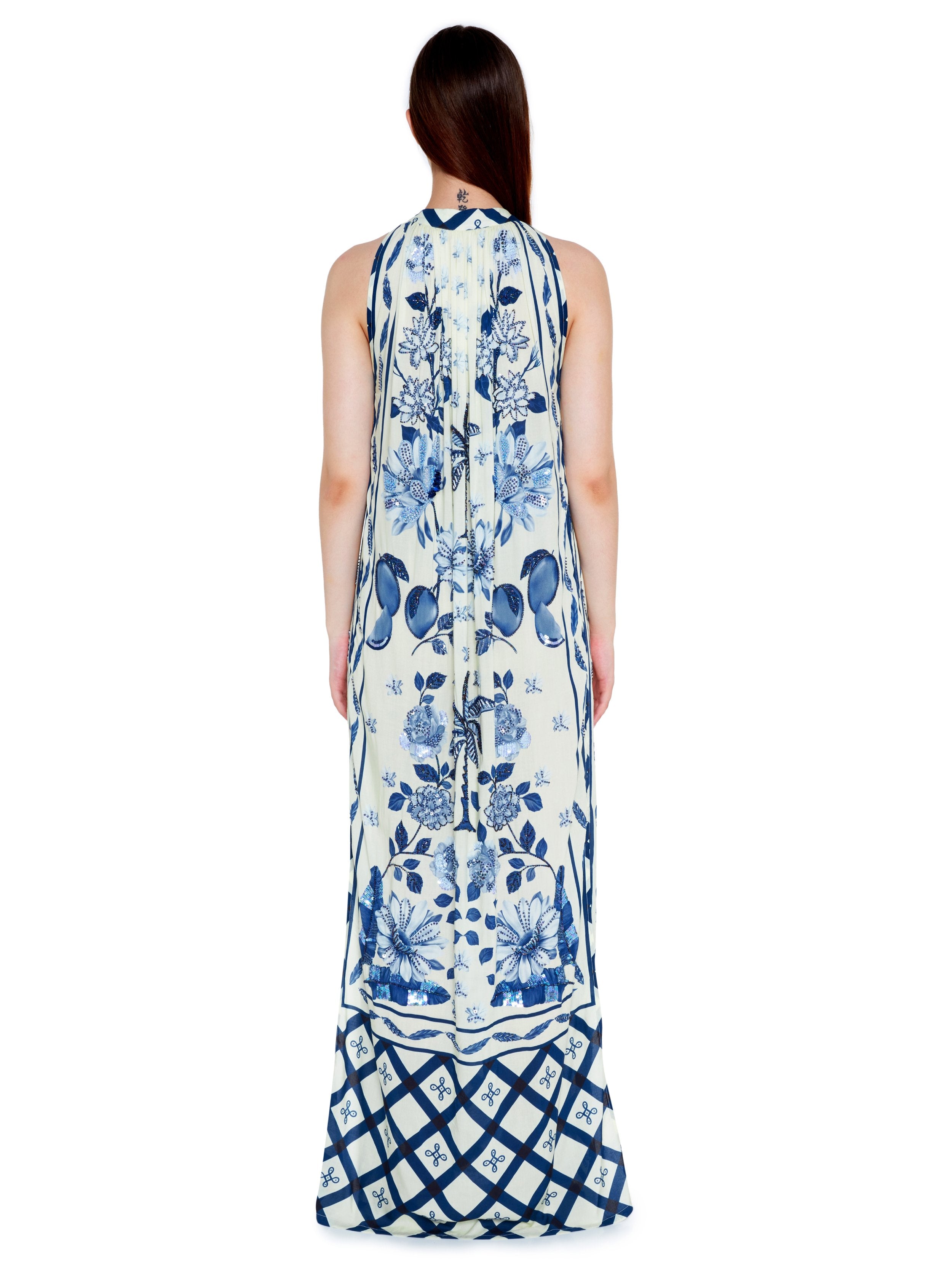 Hand Beaded Sundowner Maxi