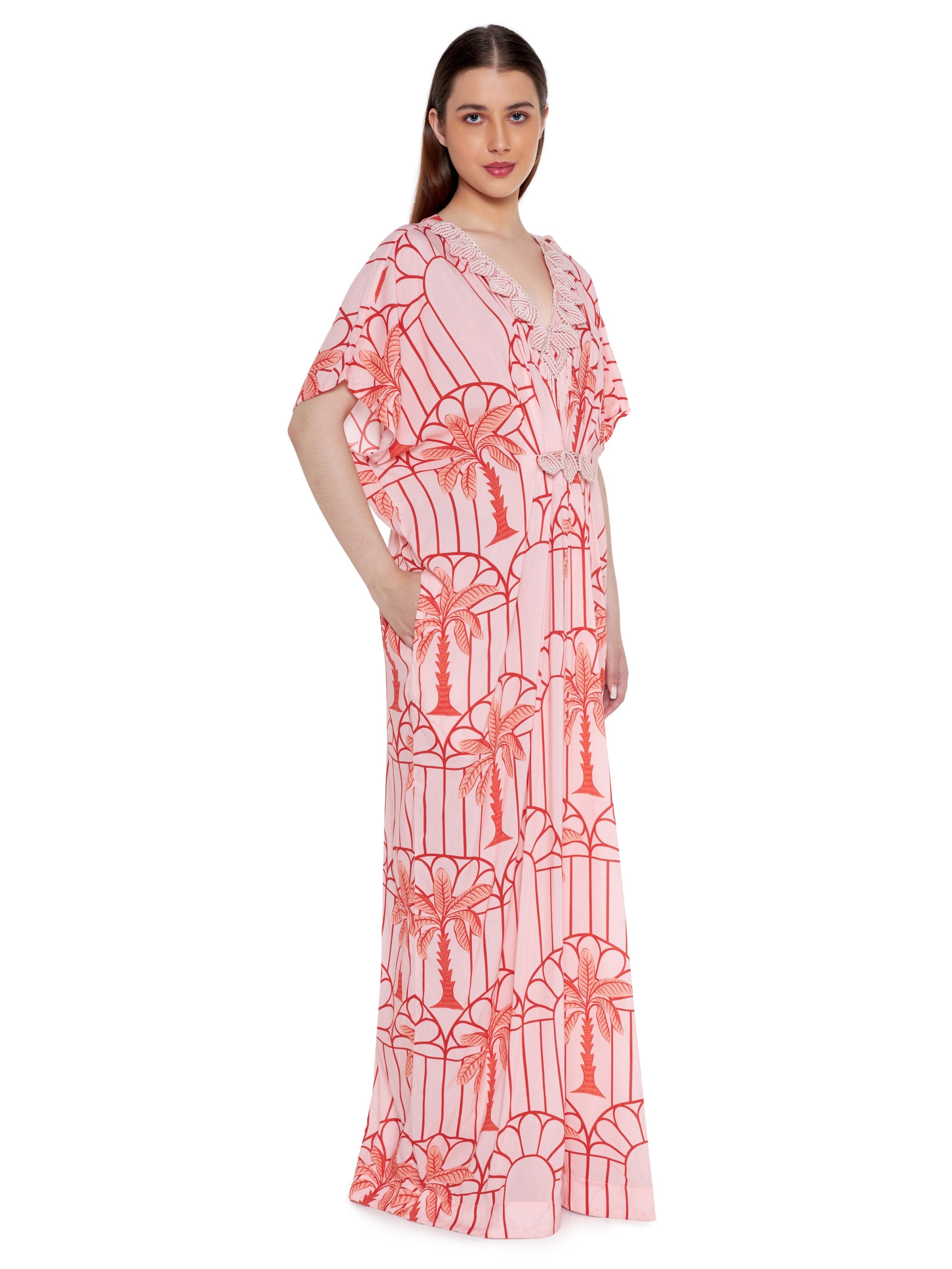 Hand Draped Kaftan