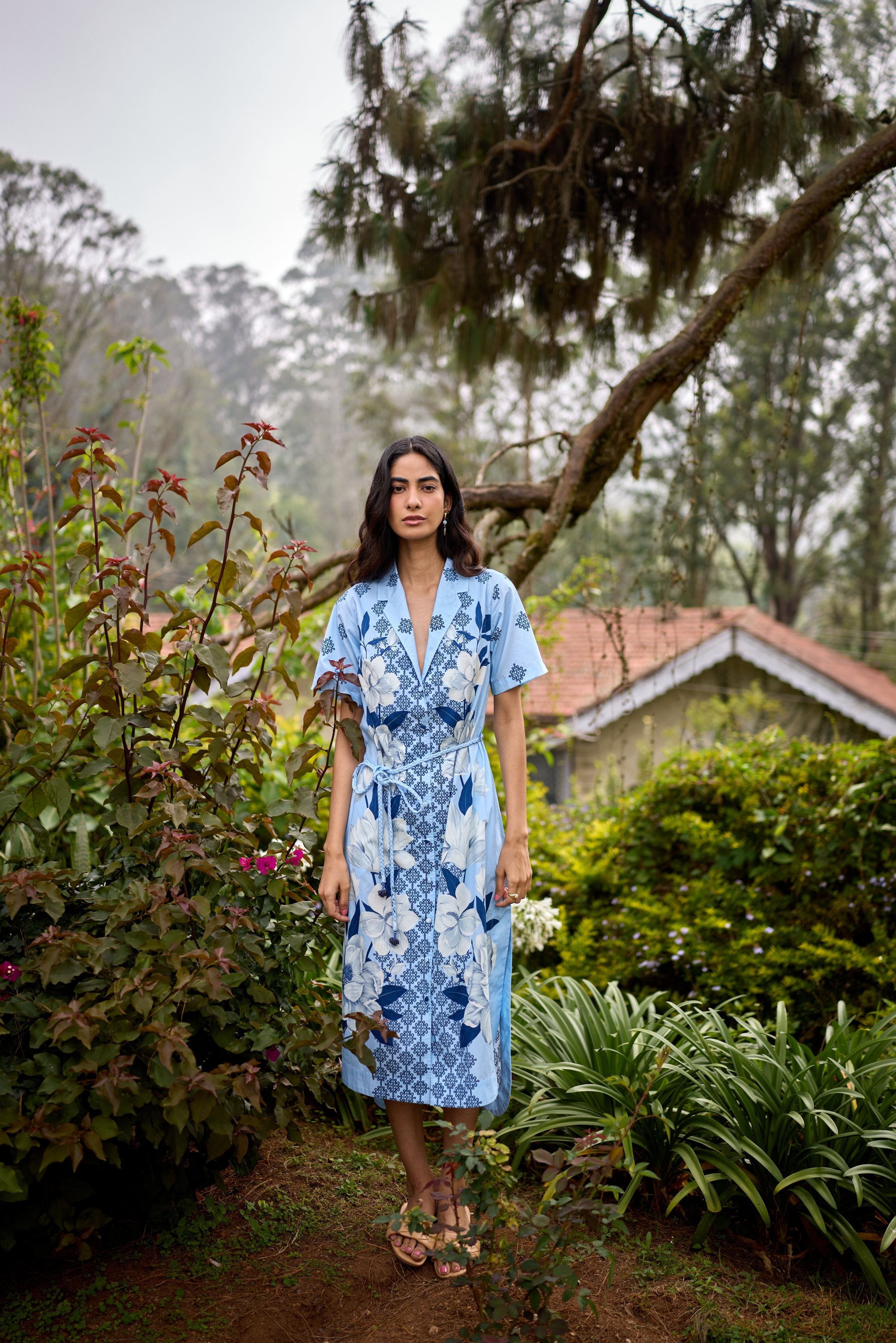 Magnolia Shirt Dress