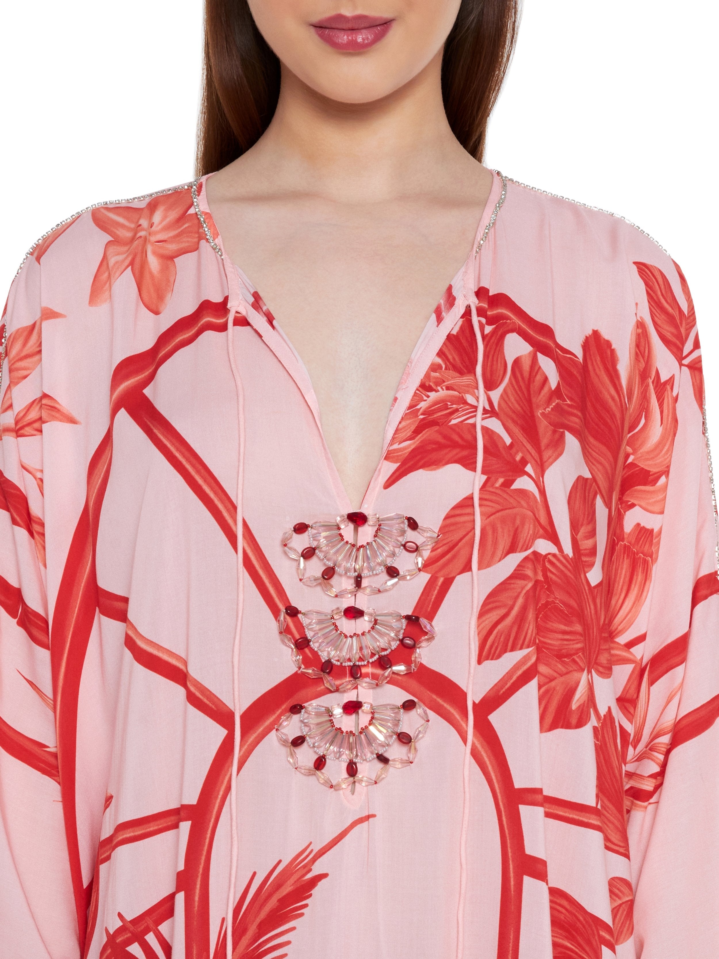 Studded Batwing Kaftan