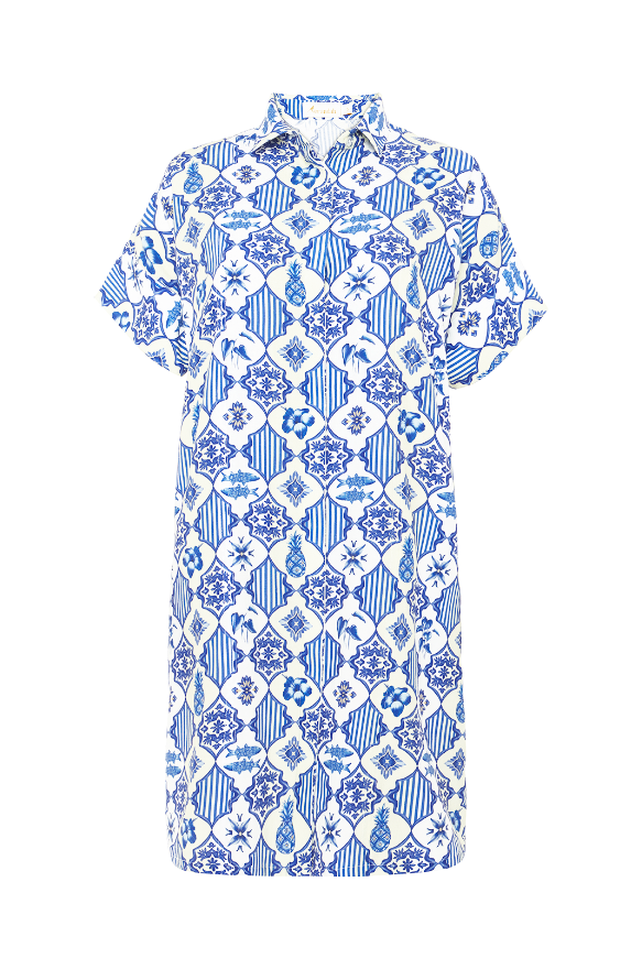 Oversized Shirt Dress