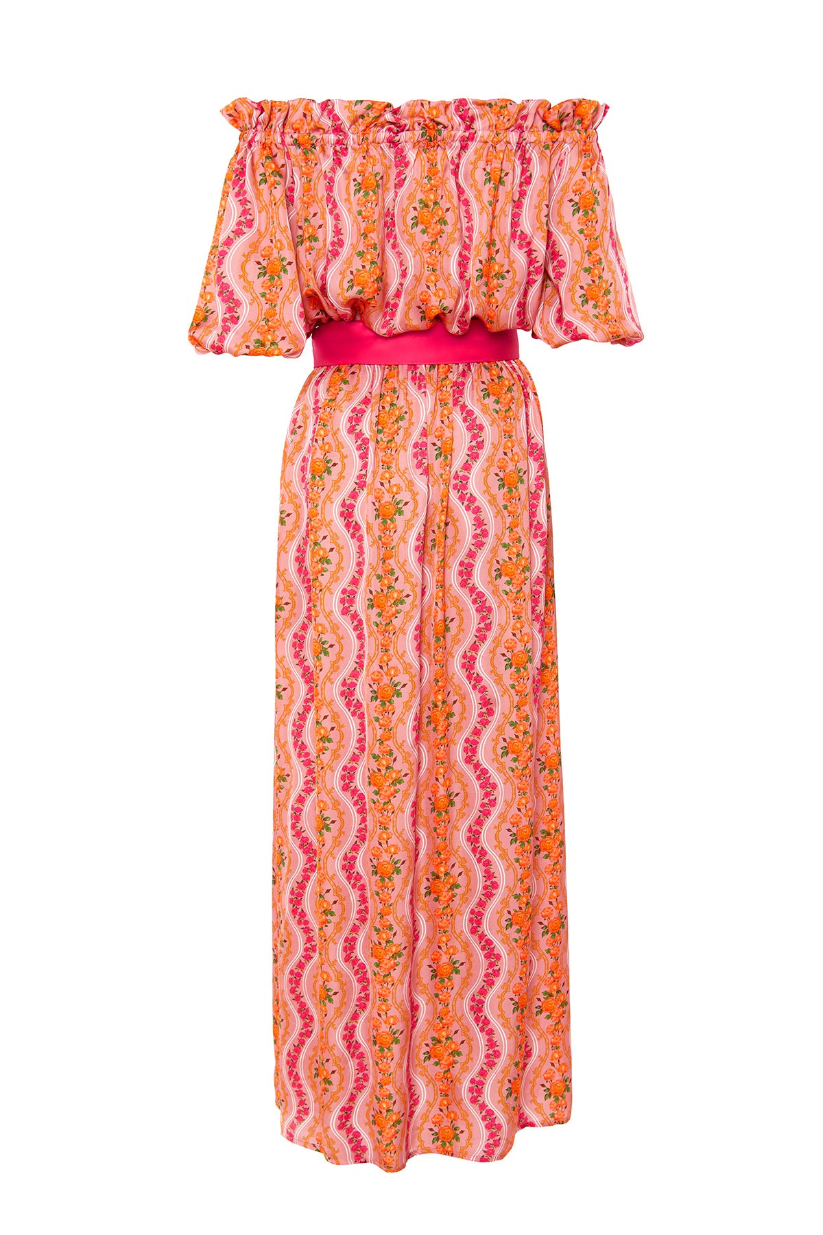 Rose Pink Floral dress