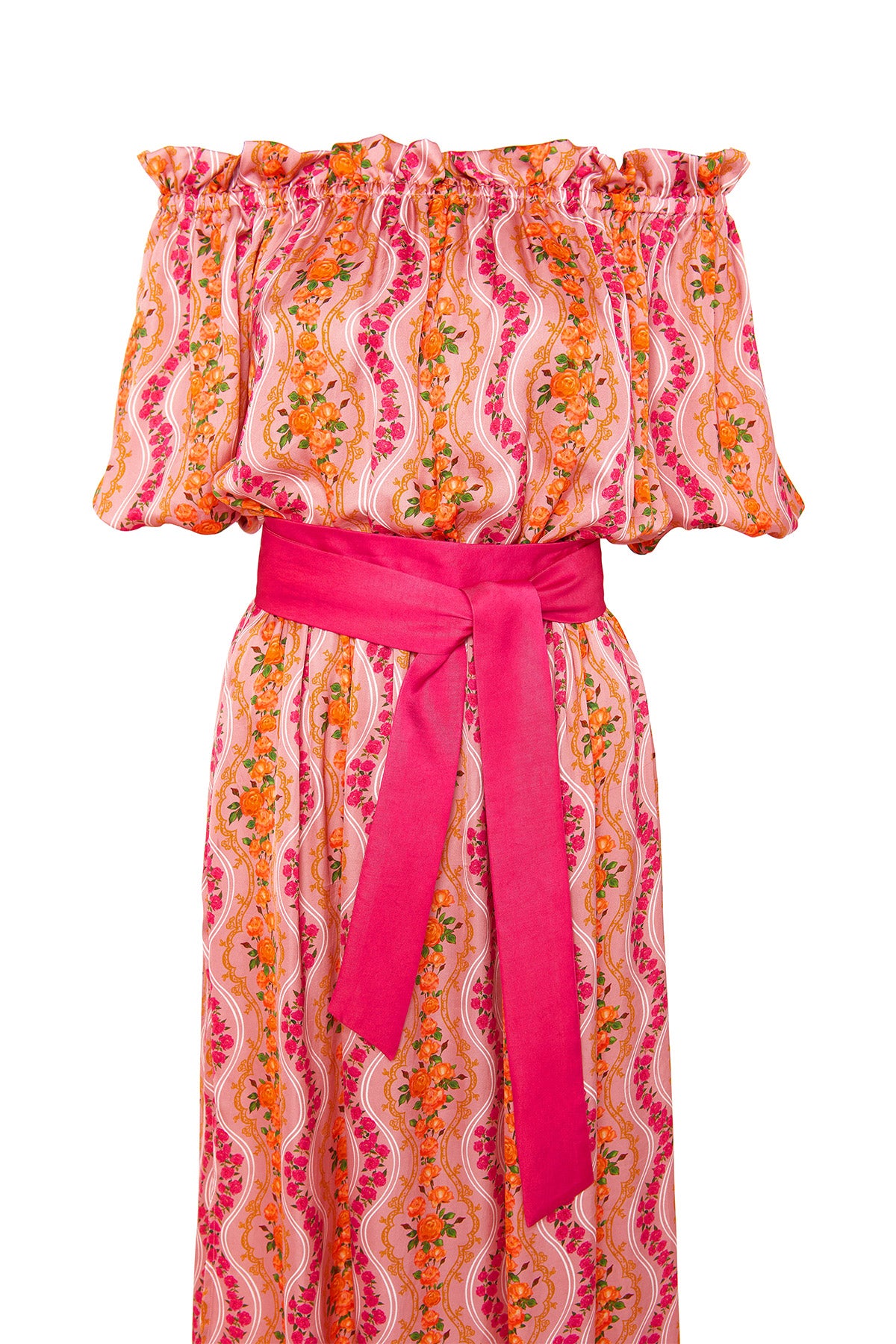 Rose Pink Floral dress