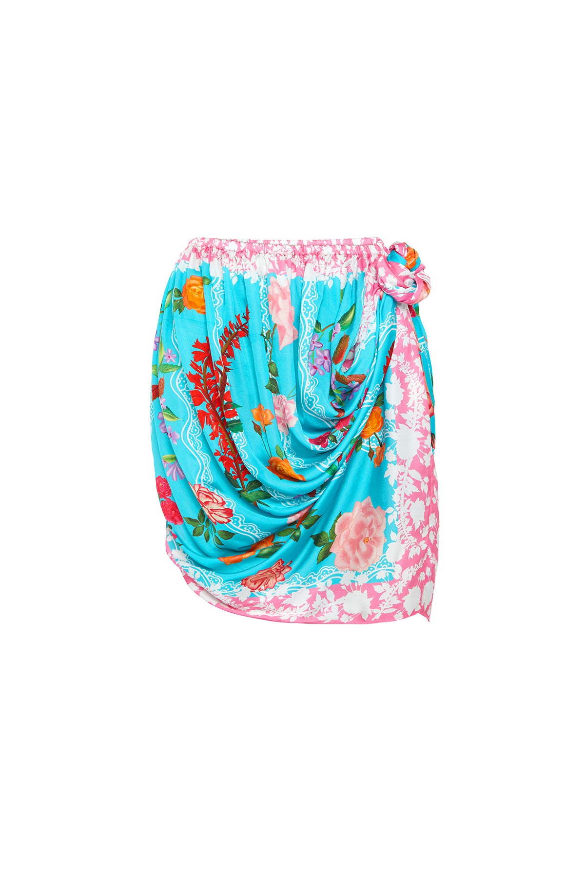 Rosette Mini Skirt