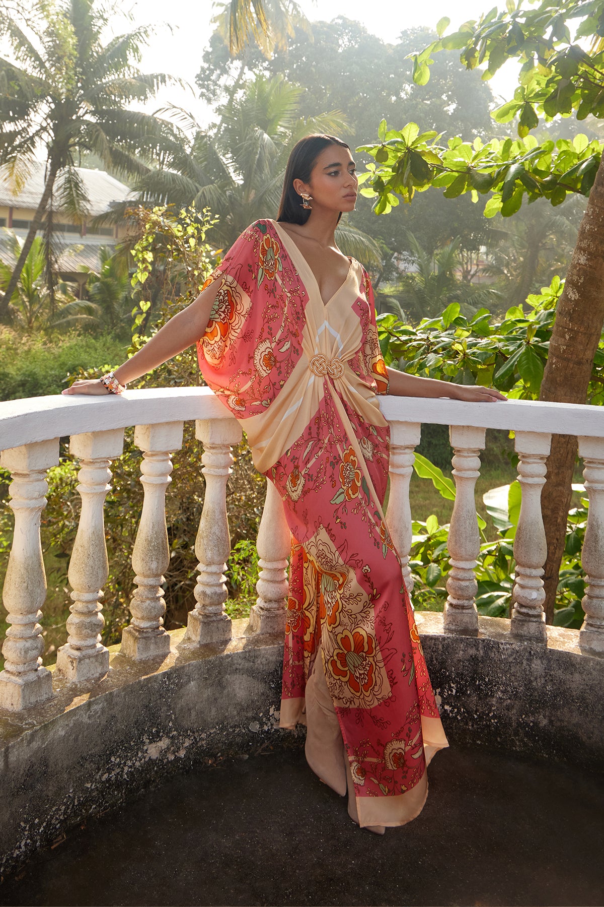 Hand Draped Maxi
