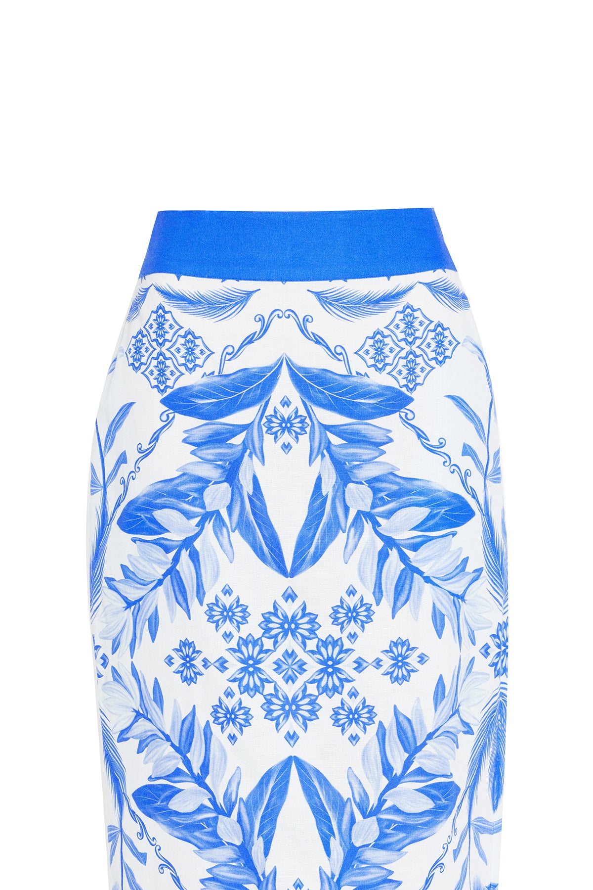 Scarf Pencil Skirt