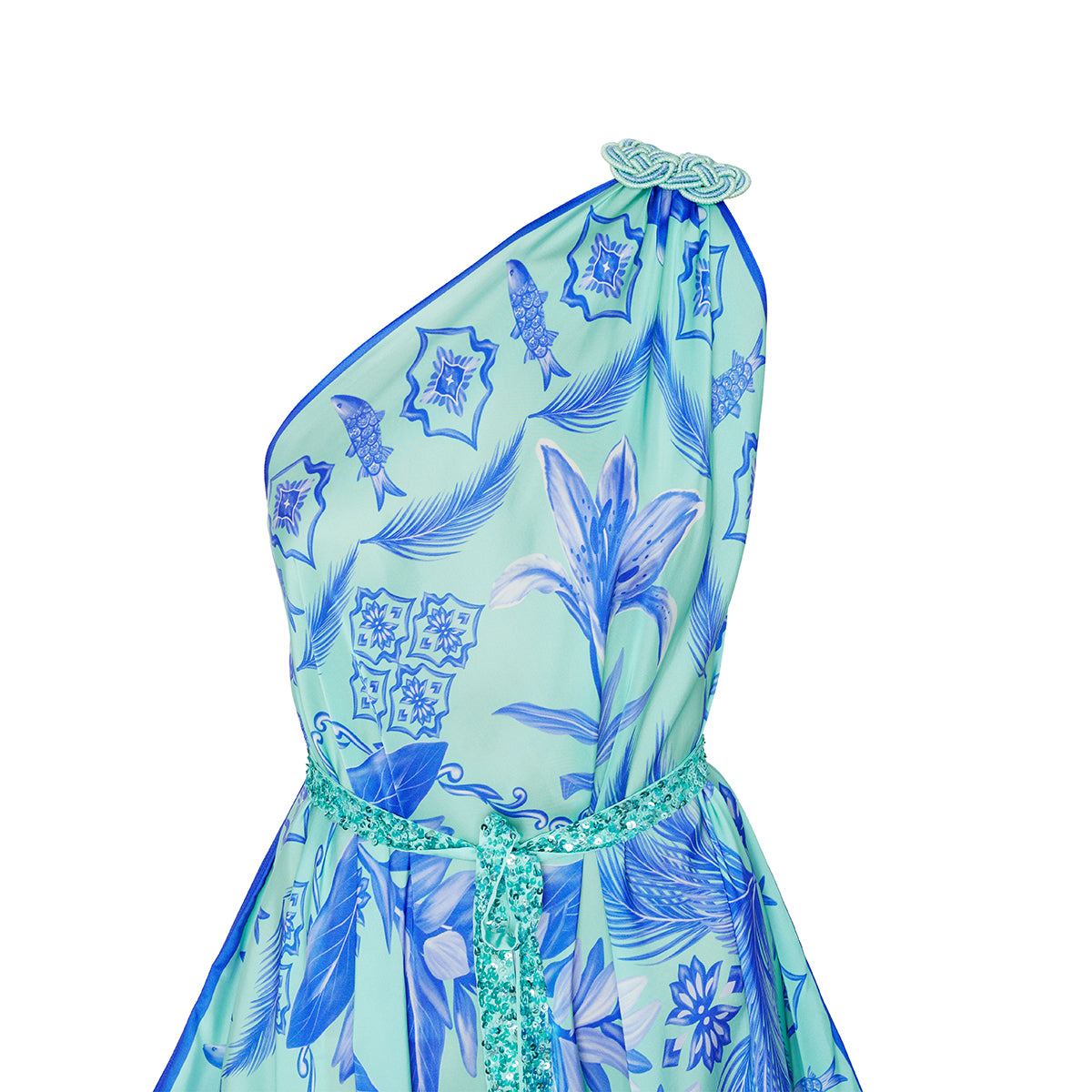 Multiway Scarf Blouse Dress