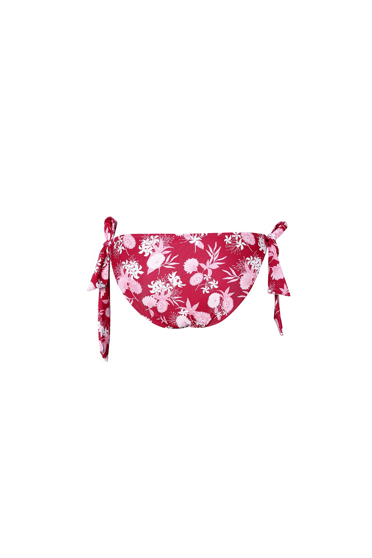 red floral bikini bottoms