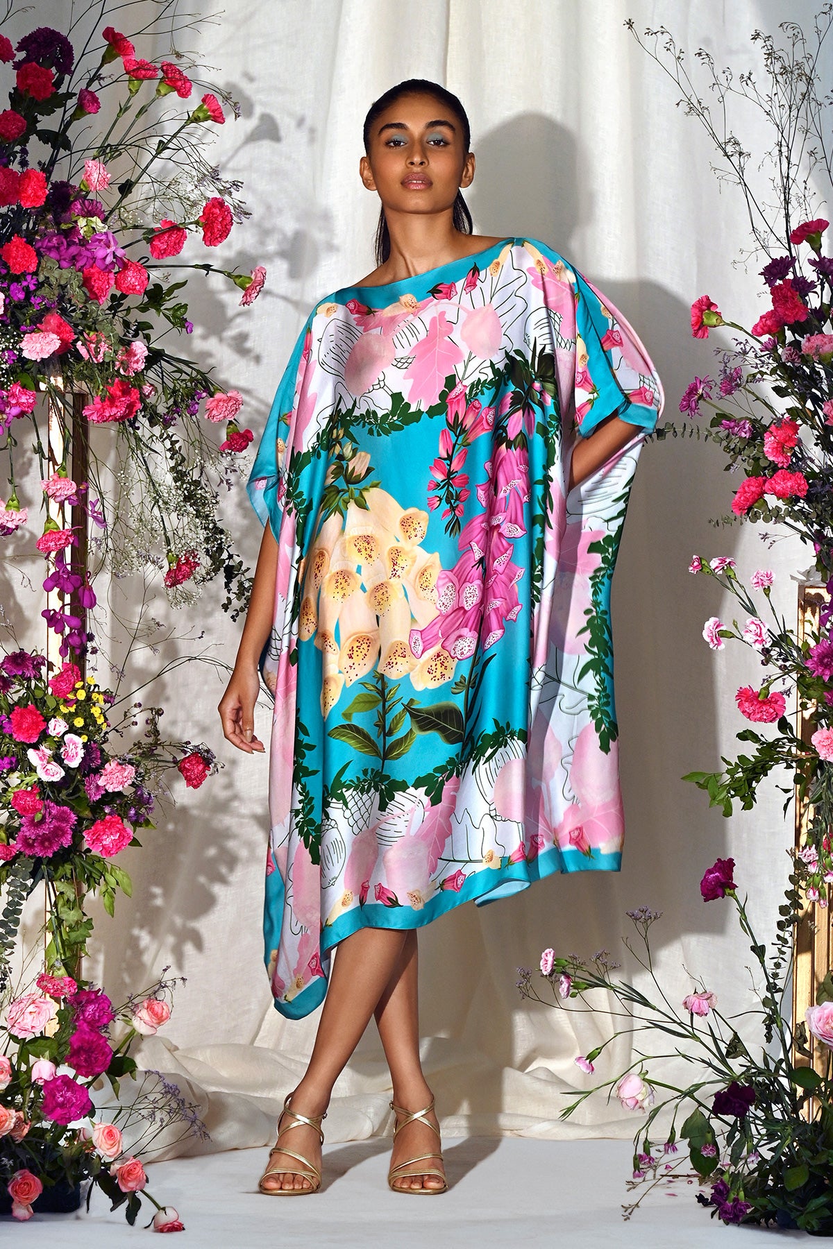 Box Kaftan Dress