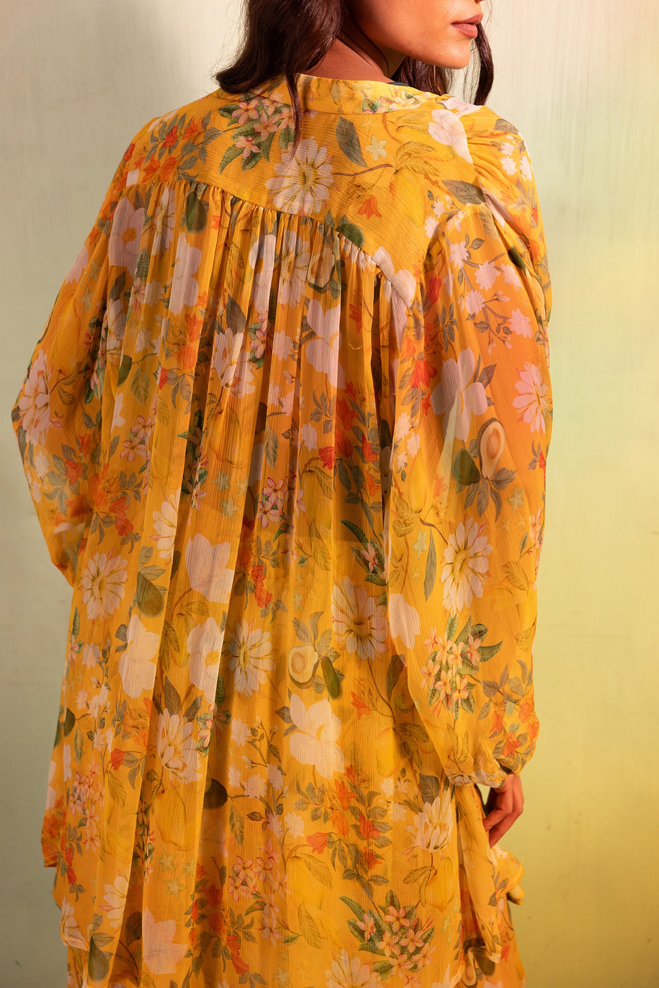 Boho Mini Shirt Dress