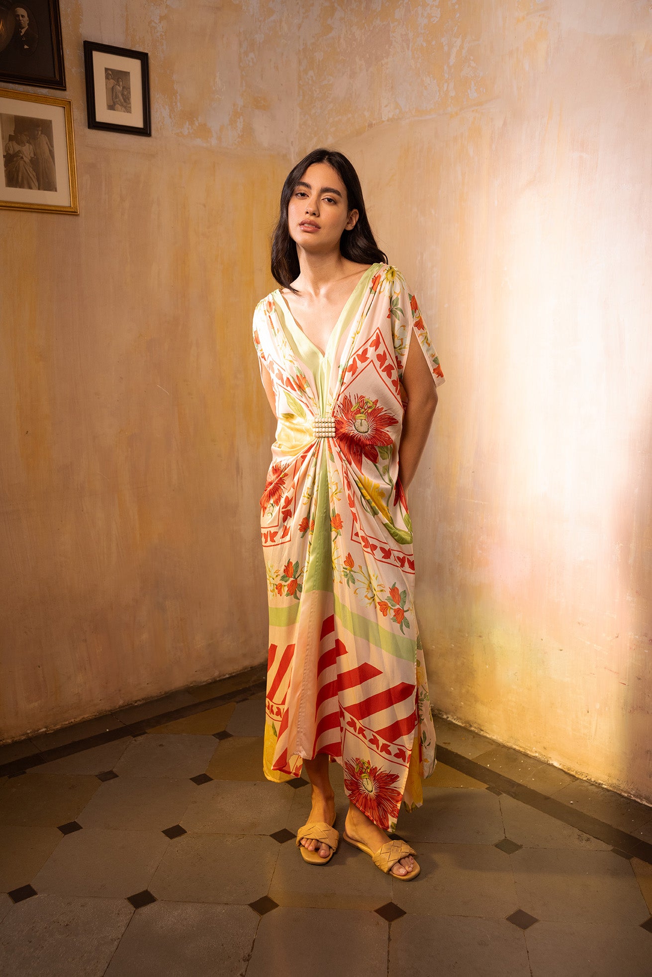Hand Draped Gown