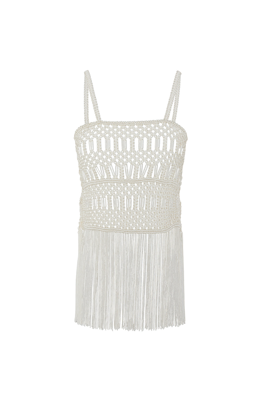 Single Hand Knotted Macrame Blouse