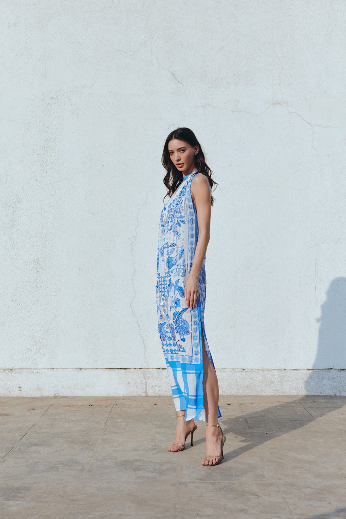 Hand Beaded Sundowner Maxi
