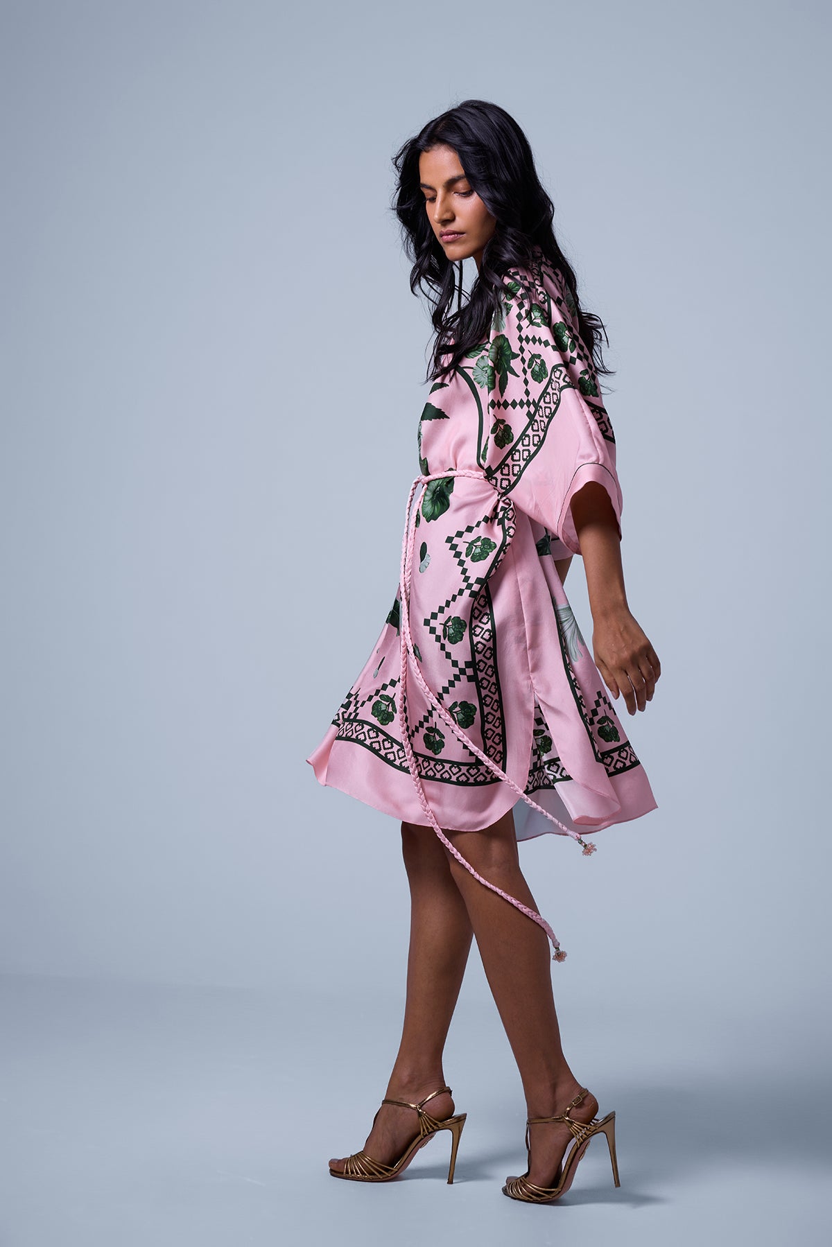 Scarf Silk Dress