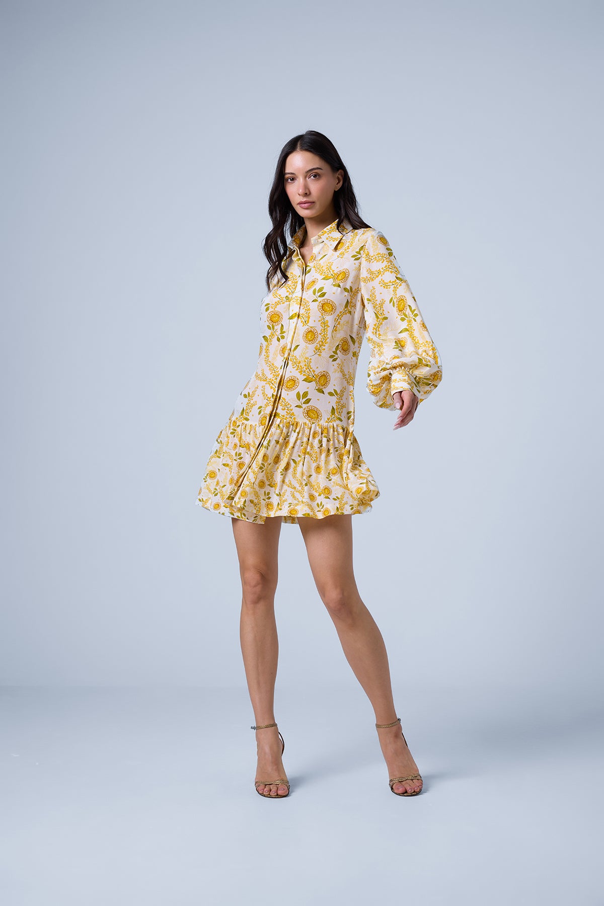 Frill Mini Dress