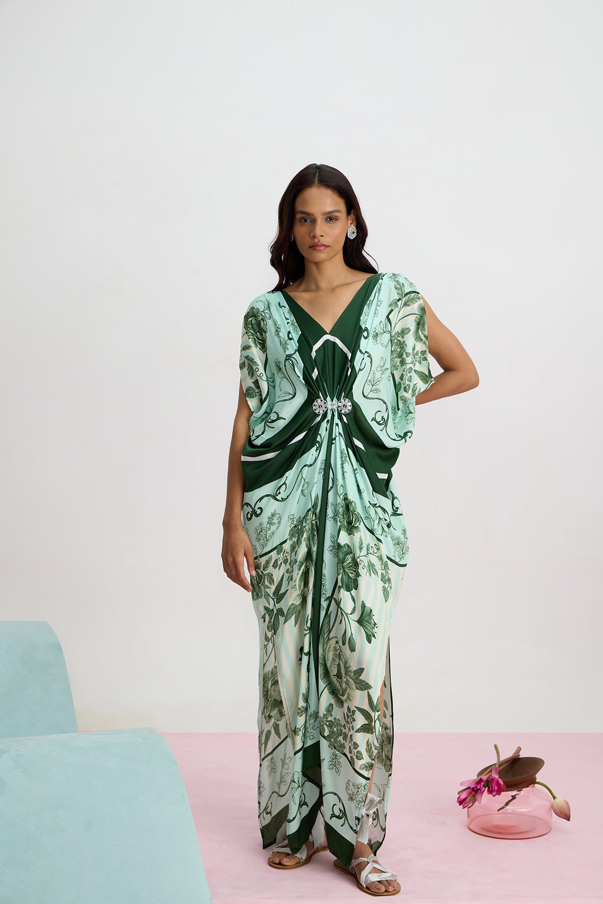 Hand Draped Gown