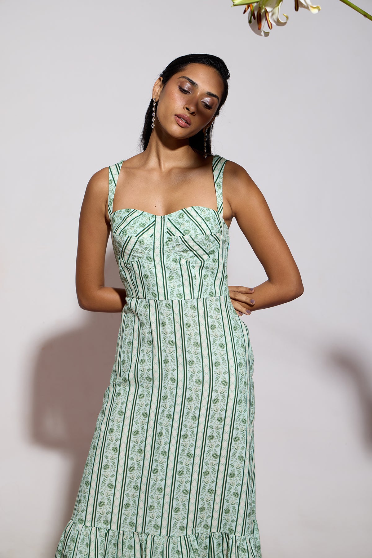 Corset Midi Dress
