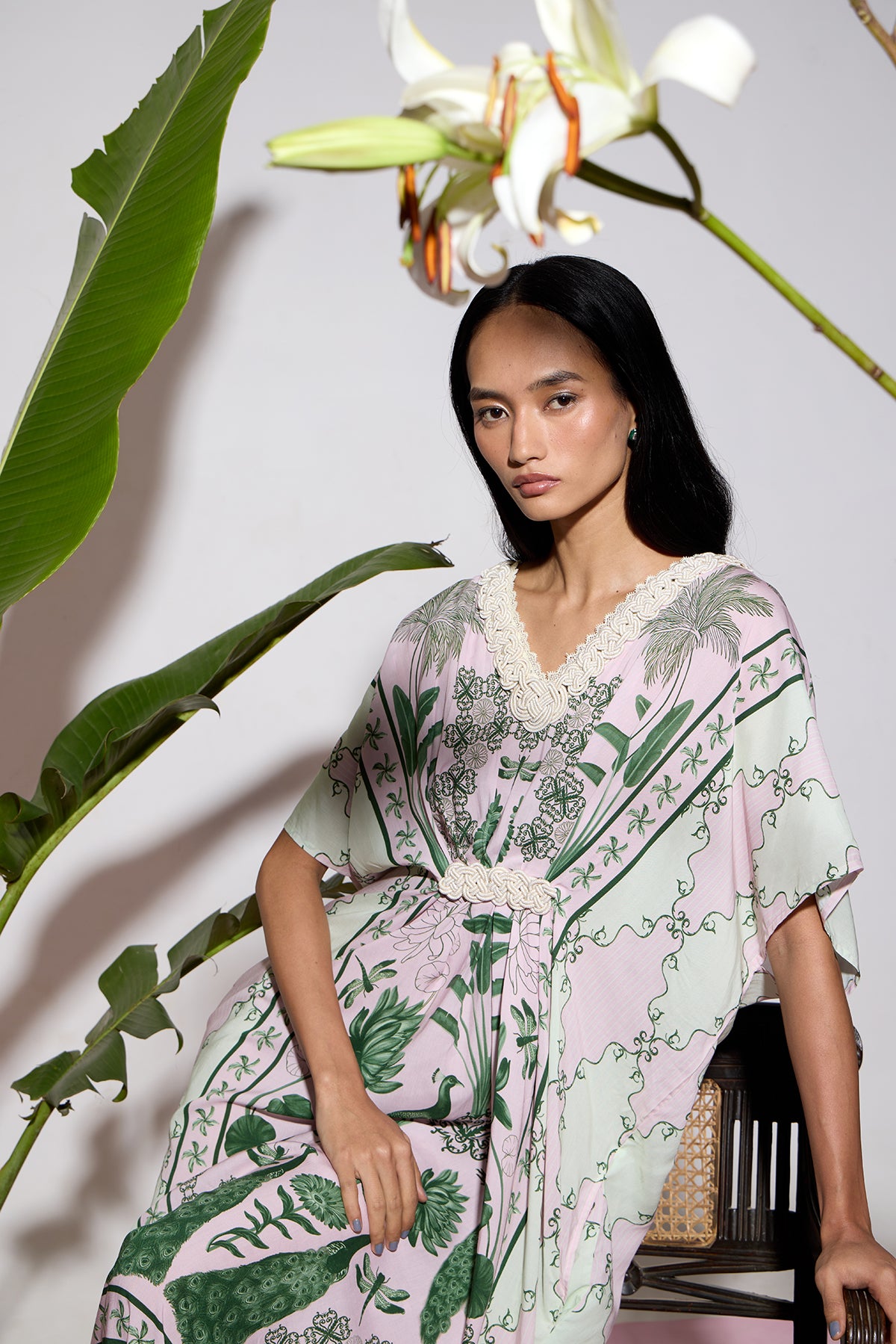 Hand Draped Kaftan