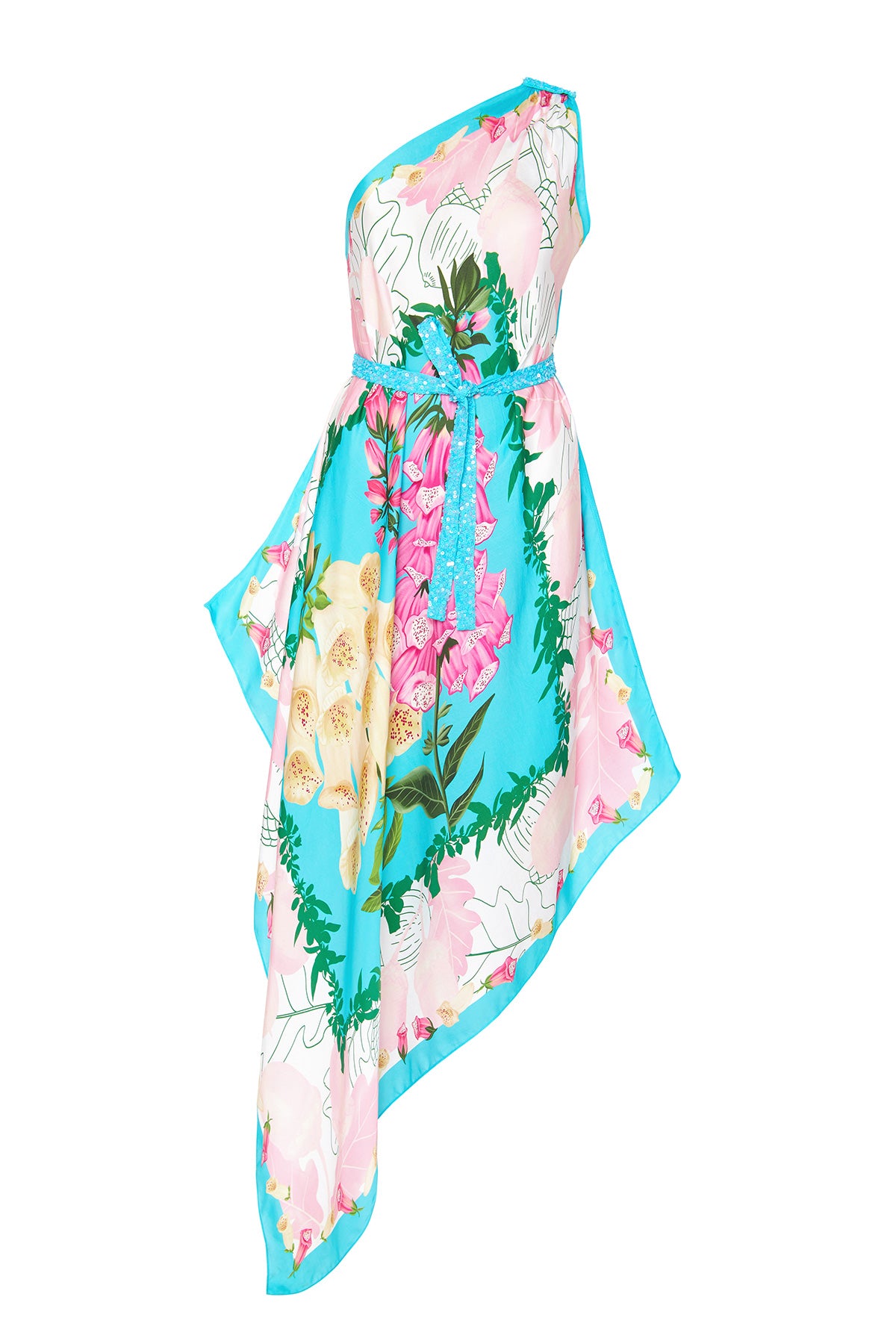 Multiway Scarf Blouse Dress