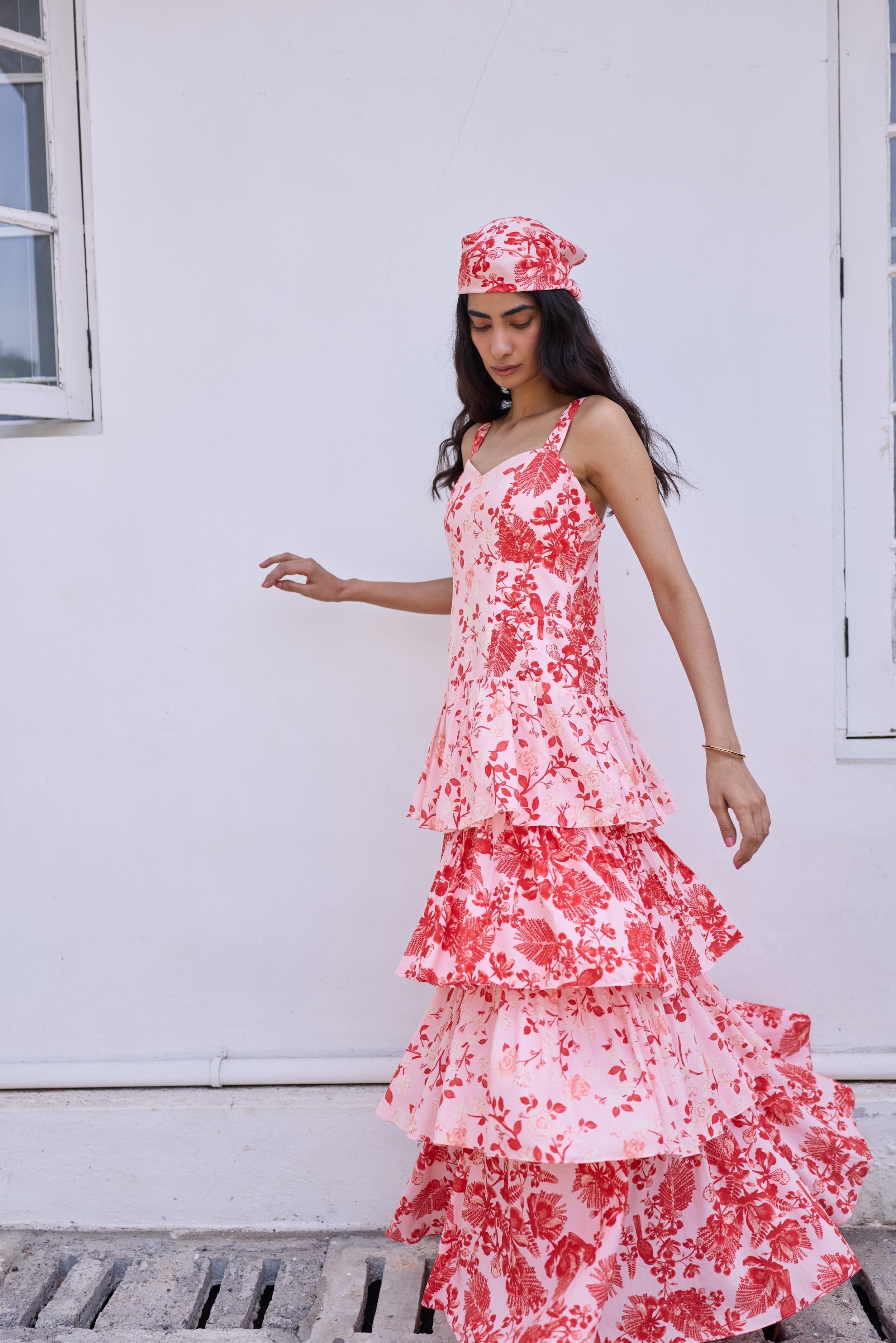 Garden Tiered Maxi Dress